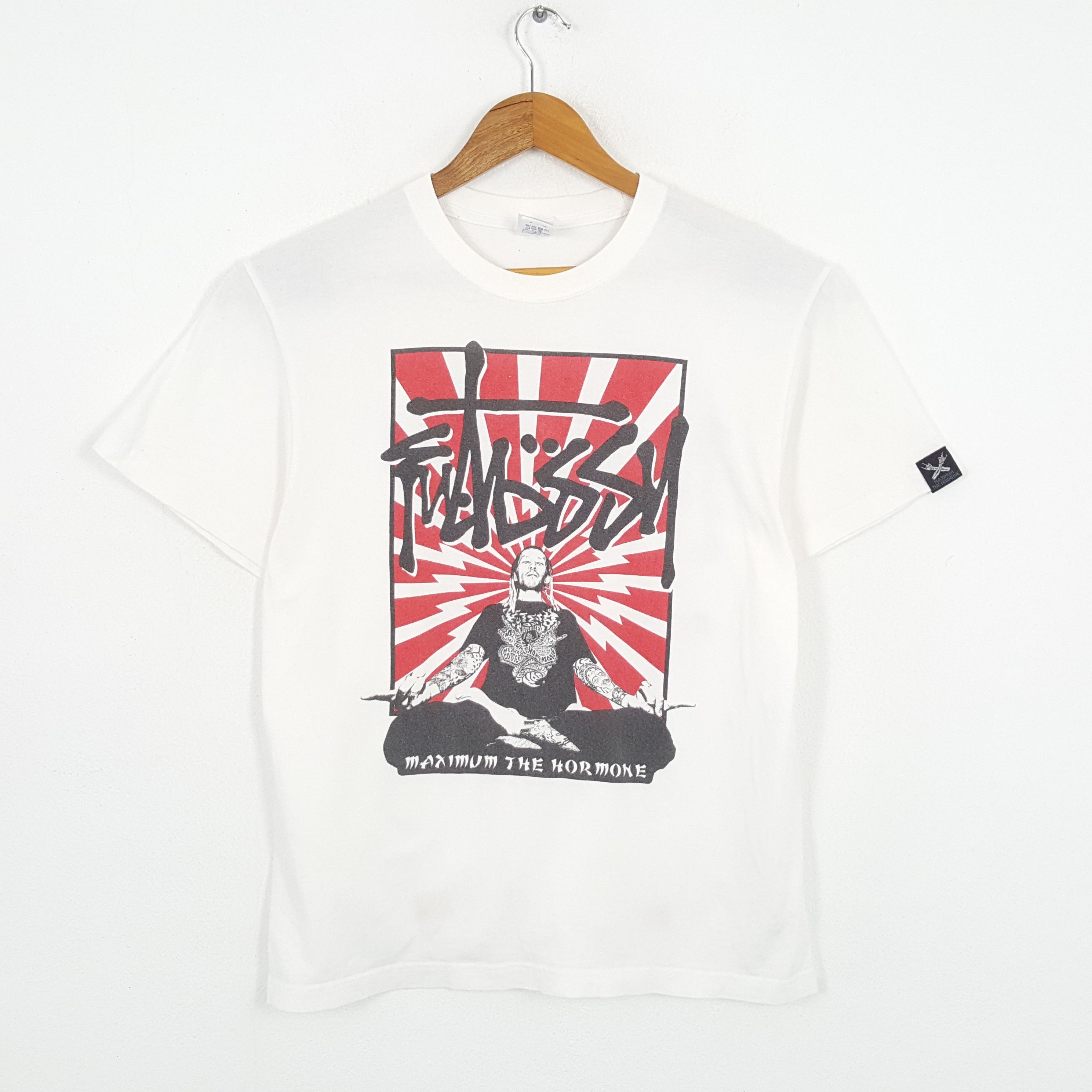 Band Tees × Vintage Vinatge MAXIMUM THE HORMONE Japanese Heavy Metal Band Tees Size US L / EU 52-54 / 3 - 1 Thumbnail