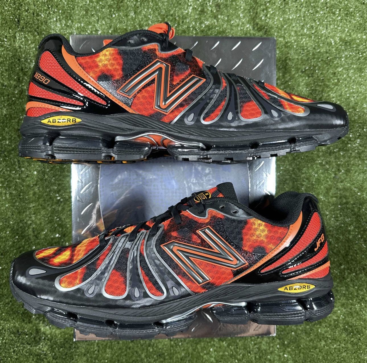 Joe Freshgoods × New Balance Joe Freshgoods New Balance 1890 ‘Finger Waves’ Size US 12 / EU 45 - 1 Thumbnail