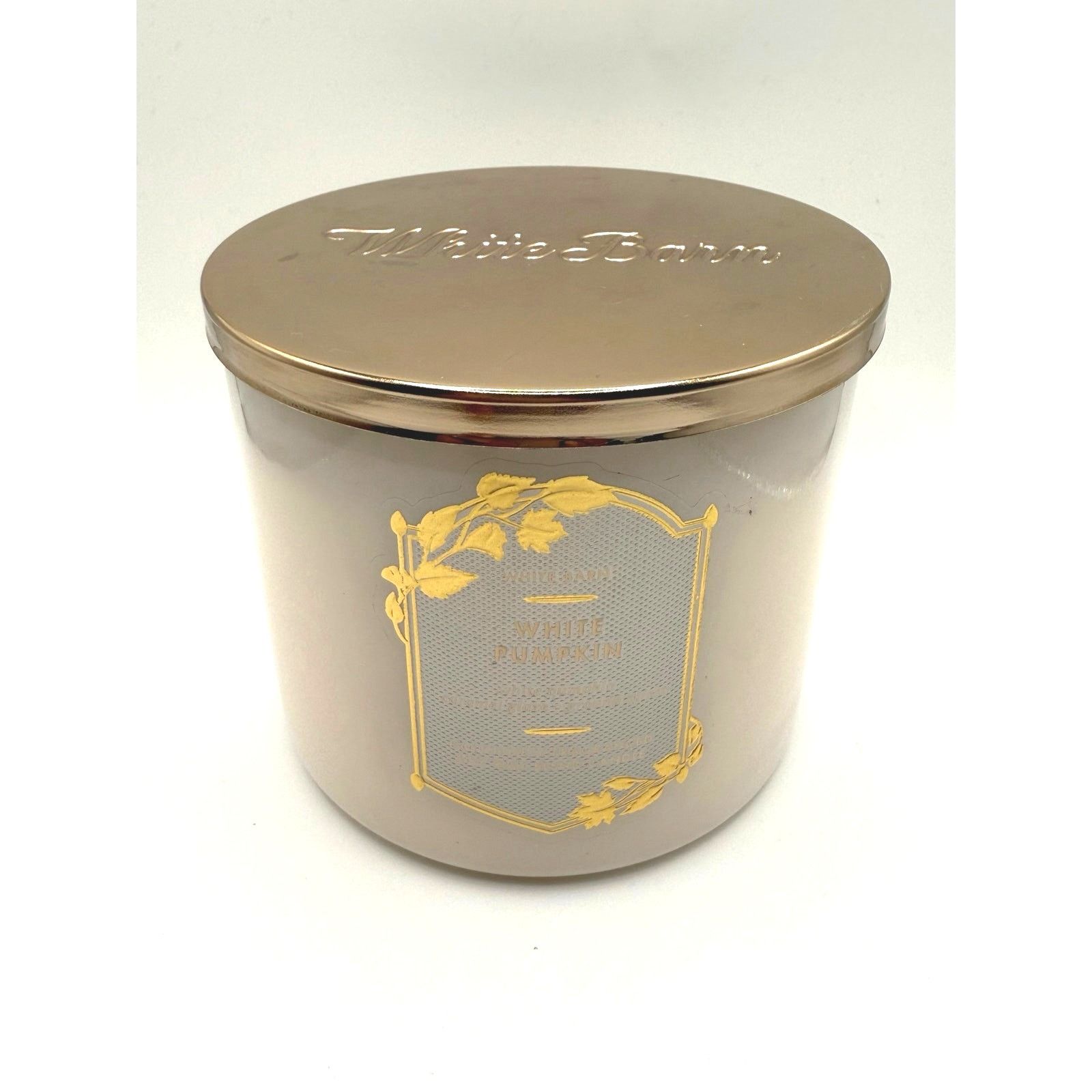 Other NEW Bath & Body White Pumpkin Holiday Scented 3-Wick Candle Size ONE SIZE - 3 Thumbnail