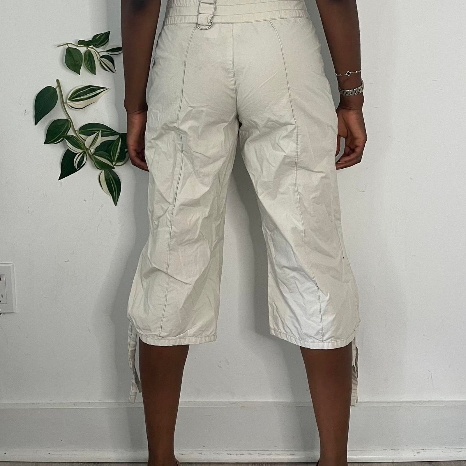 Other Y2k khaki capris Size 26" / US 2 / IT 38 - 4 Thumbnail