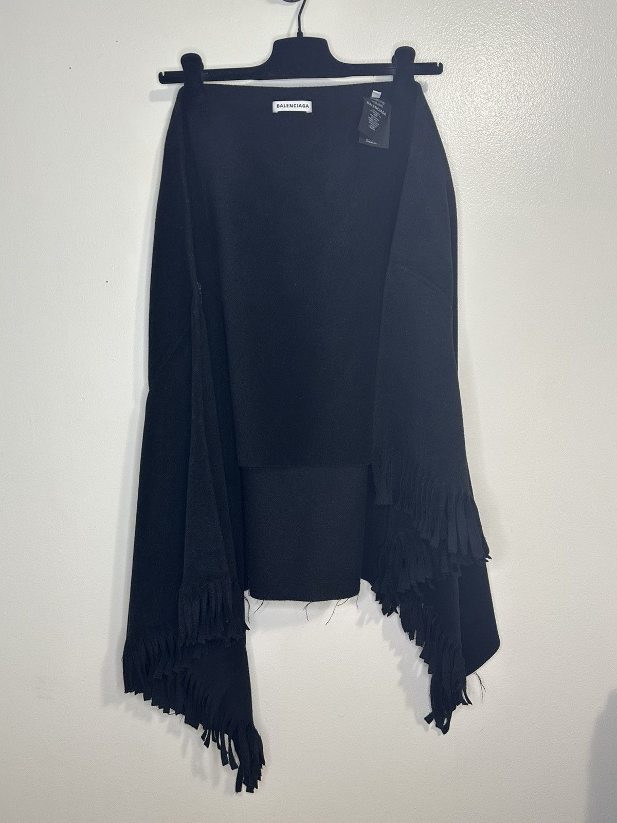 Balenciaga Balenciaga Wool fringe skirt Size 26" / US 2 / IT 38 - 7 Thumbnail