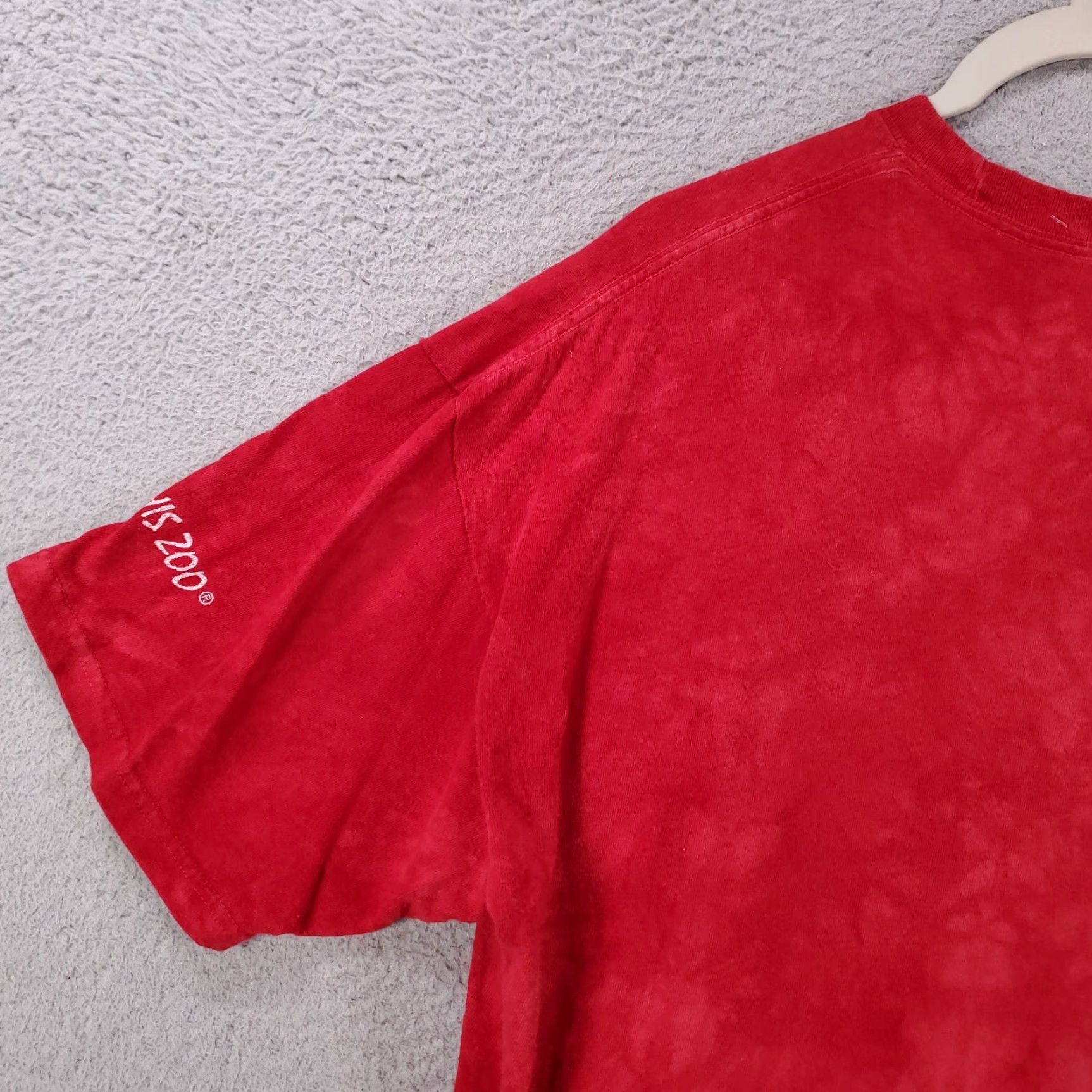 The Mountain The Mountain Grizzly Bear Graphic Print T-Shirt Mens XL Red Short Sleeve Size US XL / EU 56 / 4 - 7 Thumbnail