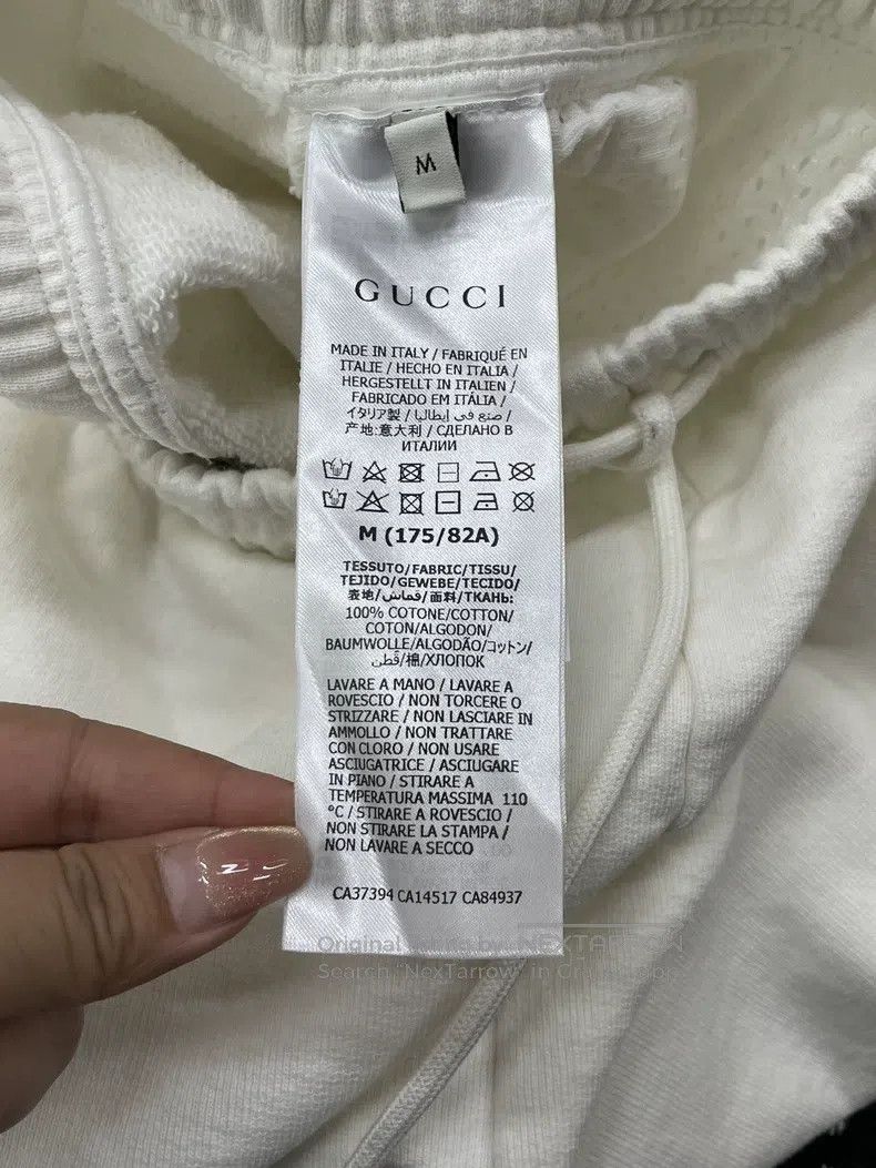 Gucci Gucci SizeM Blue and white striped sweatpants casual pants Size US 32 / EU 48 - 4 Thumbnail