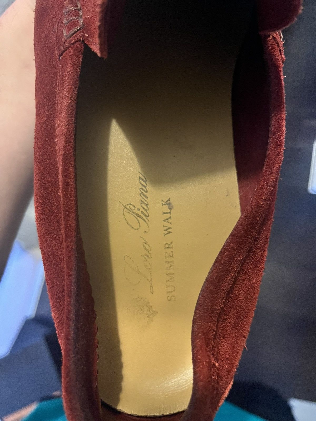 Loro Piana Loro Piana red summer walk uk 8 eu 42 Size US 9 / EU 42 - 7 Thumbnail