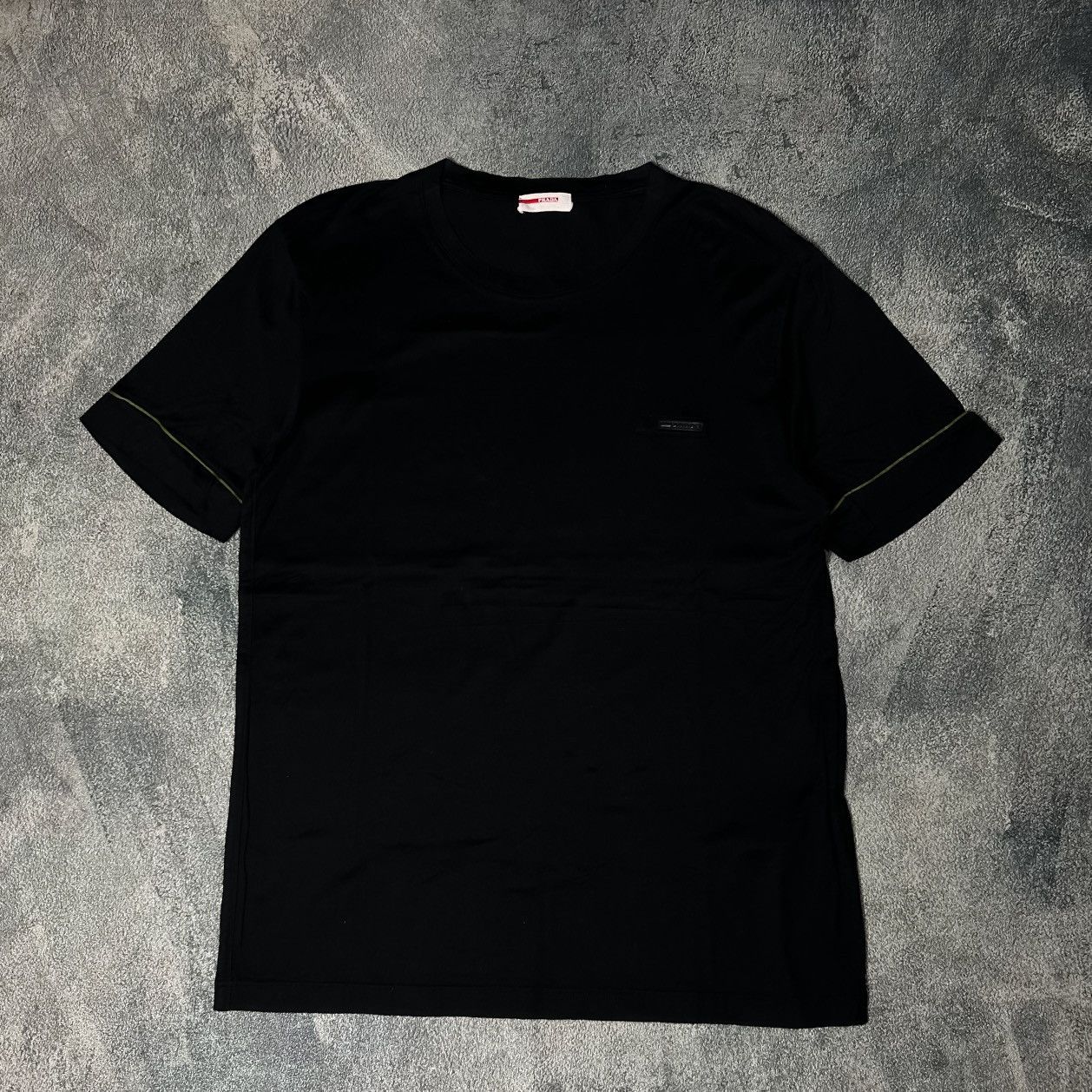 Prada Prada Black Tee Size US L / EU 52-54 / 3 - 1 Thumbnail