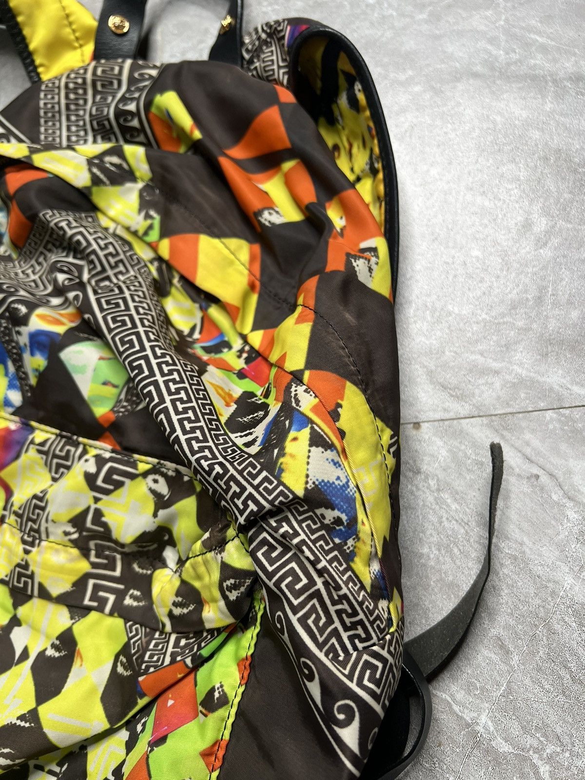 Versace × Versus Versace Versus Versace Printed Backpack Size ONE SIZE - 6 Thumbnail
