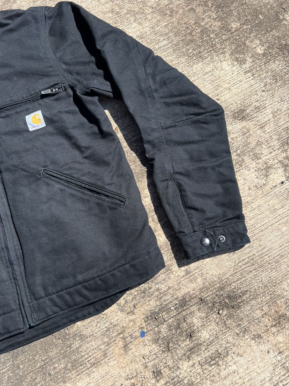 Carhartt × Vintage Carhartt Detroid Black Jacket Size US S / EU 44-46 / 1 - 4 Thumbnail