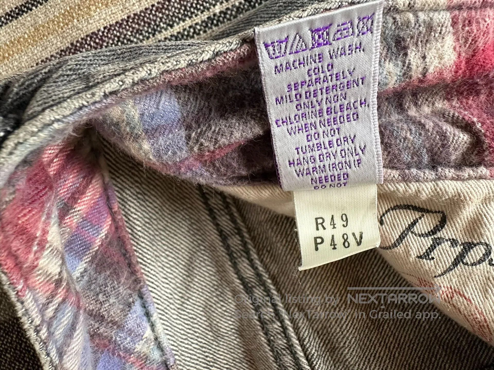 Other Vintage Distressed Wash Ripped Denim Pants. Size 24" / US 00 / IT 34 - 5 Thumbnail