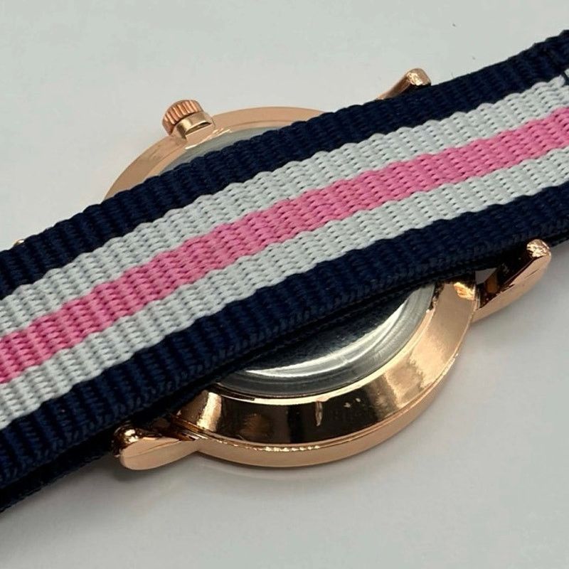 Other Gold & Pink Striped Watch Size ONE SIZE - 5 Thumbnail