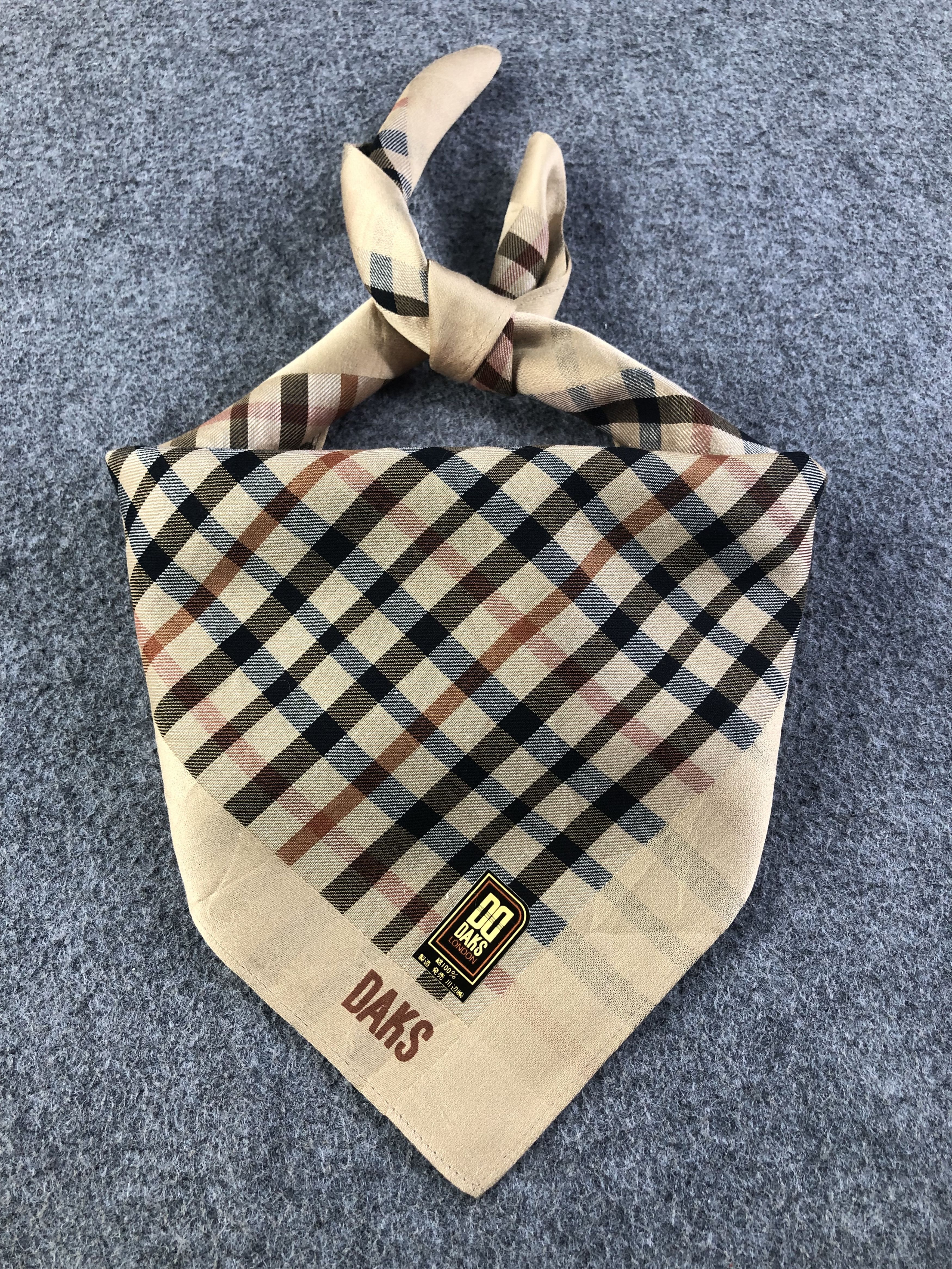 DAKS × Vintage Daks London Handkerchief / Bandana / Neckerchief Size ONE SIZE - 1 Thumbnail