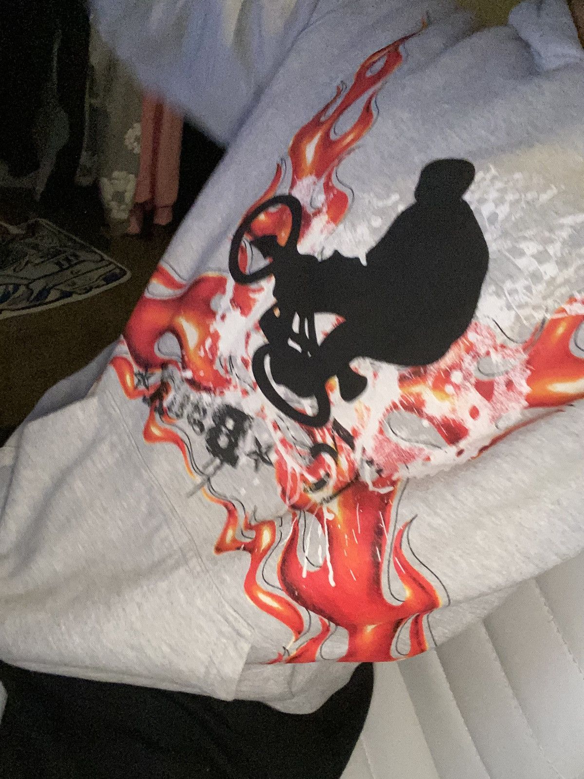 Vintage X-Games Vintage Flames Hoodie Size US XS / EU 42 / 0 - 2 Thumbnail