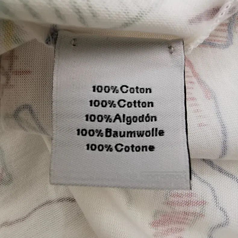 Hermes Hermes Pure Cotton Patterned Round Neck T-shirt Size US L / EU 52-54 / 3 - 6 Thumbnail