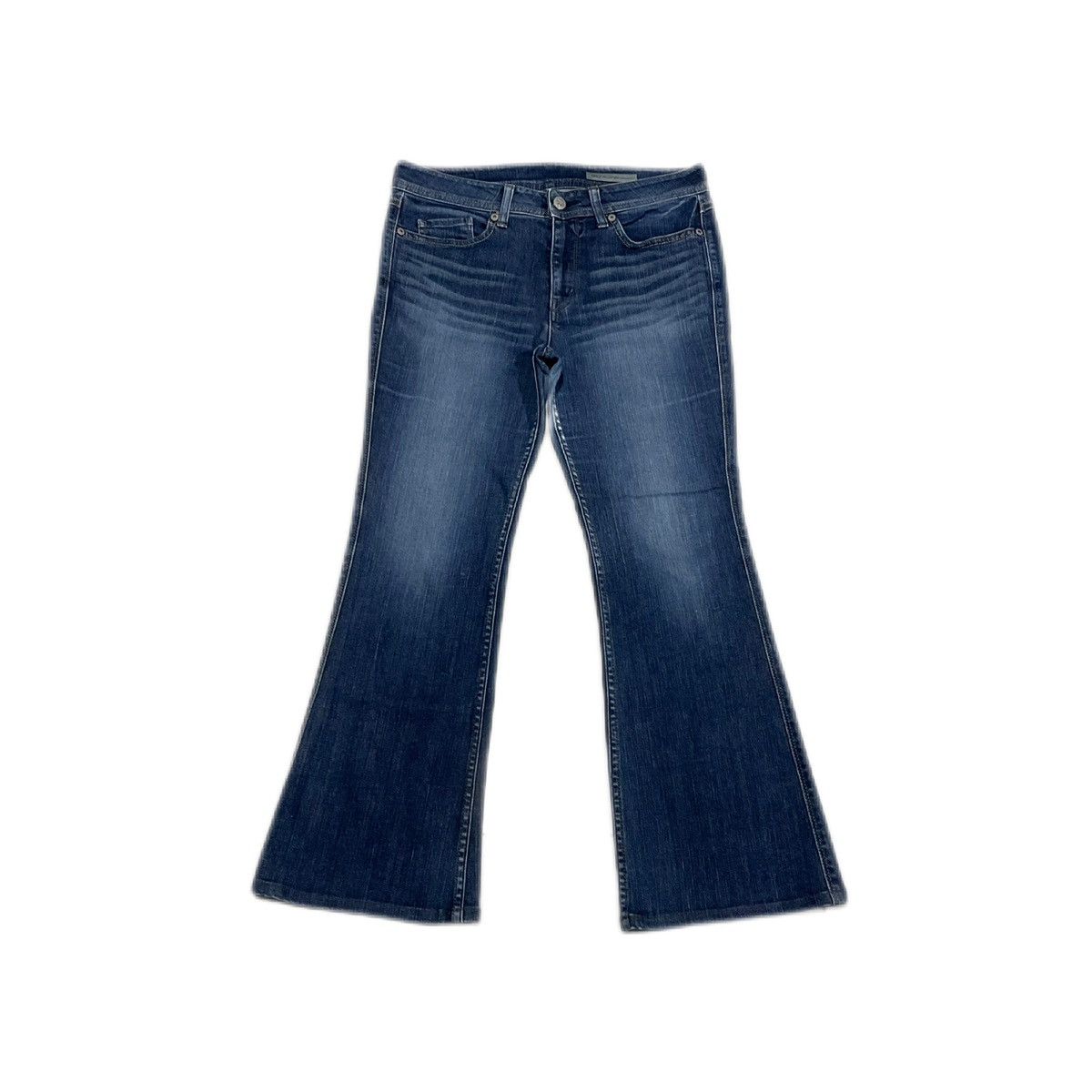 Japanese Brand 🔥Sick Y2K Sweet Camel Flared Denim Size US 34 / EU 50 - 1 Thumbnail