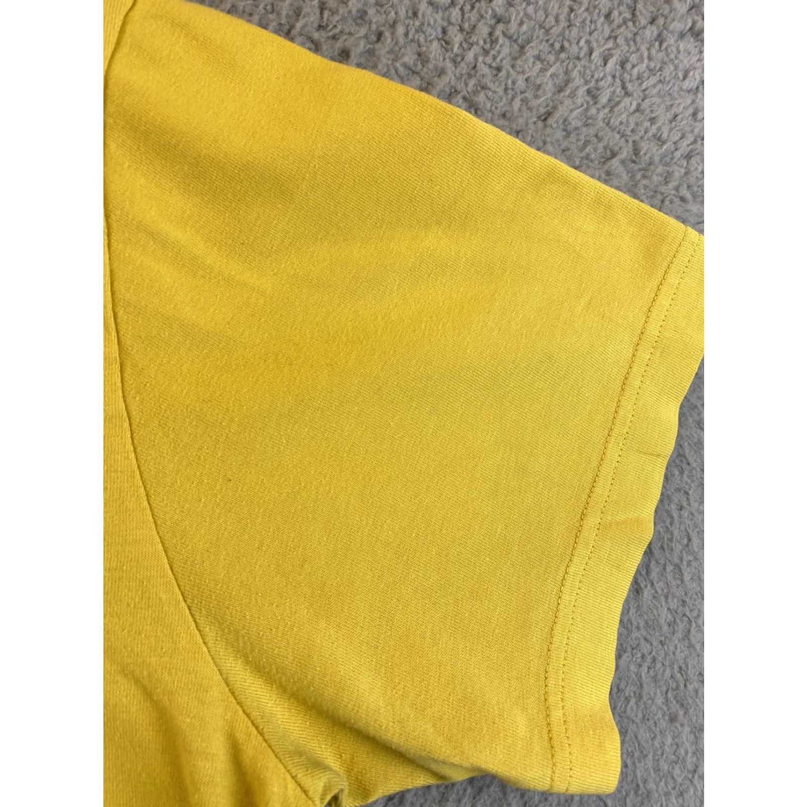Nike Nike Brasil World Cup Soccer Tee L Yellow Funny Mens Size US L / EU 52-54 / 3 - 3 Thumbnail