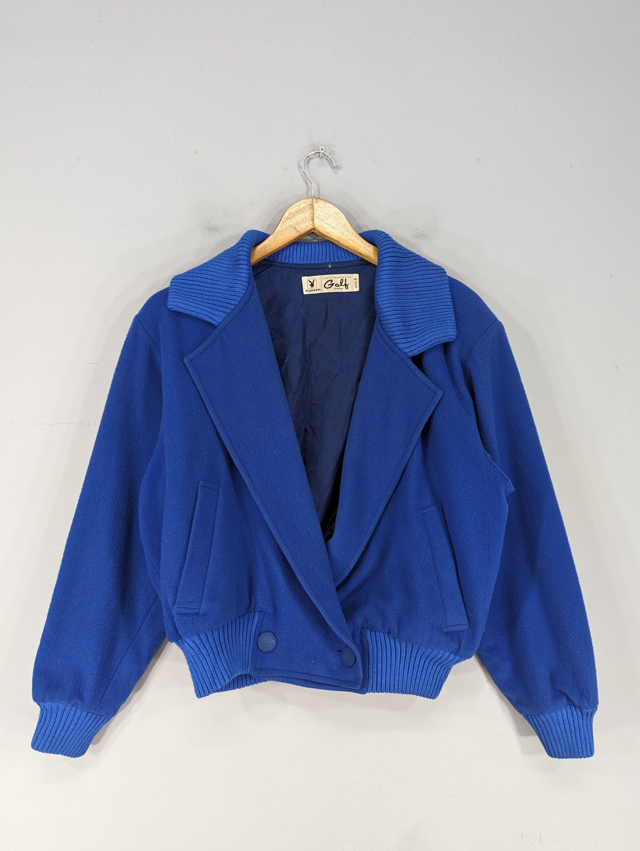 Playboy 🔥RARE🔥Vintage Playboy Golf Wool Short Jacket Size S / US 4 / IT 40 - 1 Thumbnail