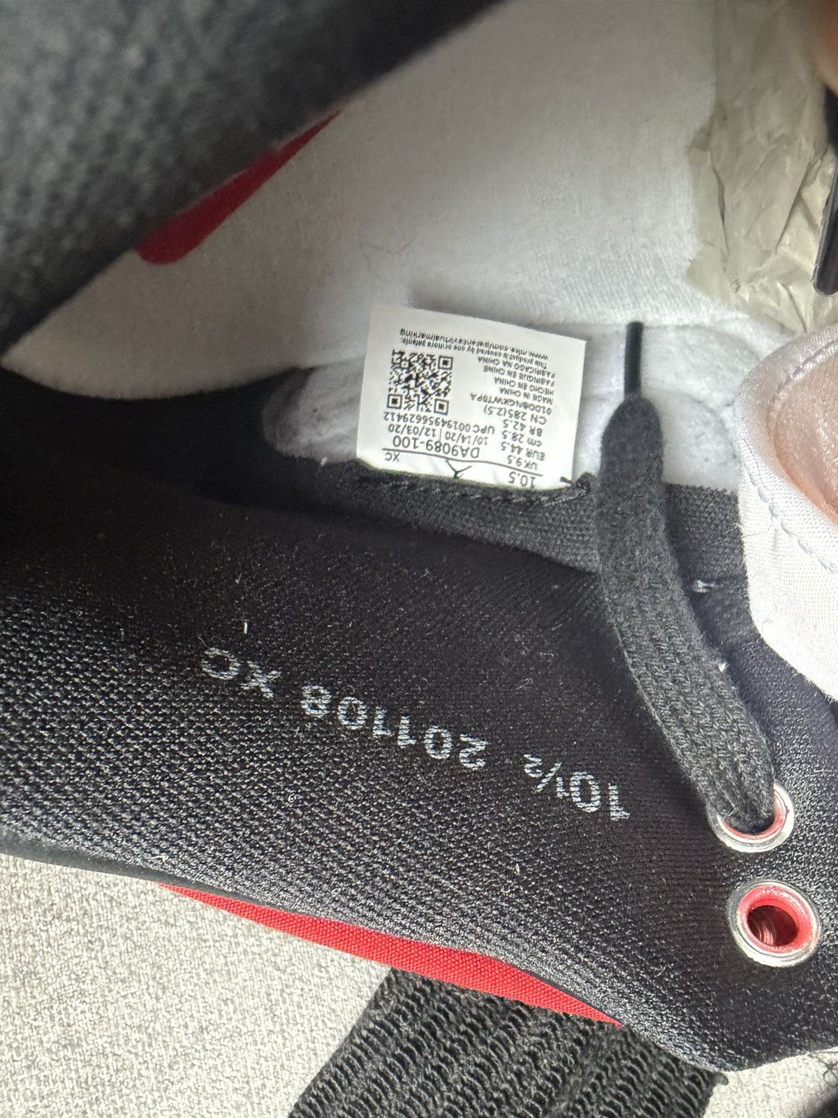 Nike Jordan AJKO 1 CHICAGO Size US 10.5 / EU 43-44 - 11 Thumbnail