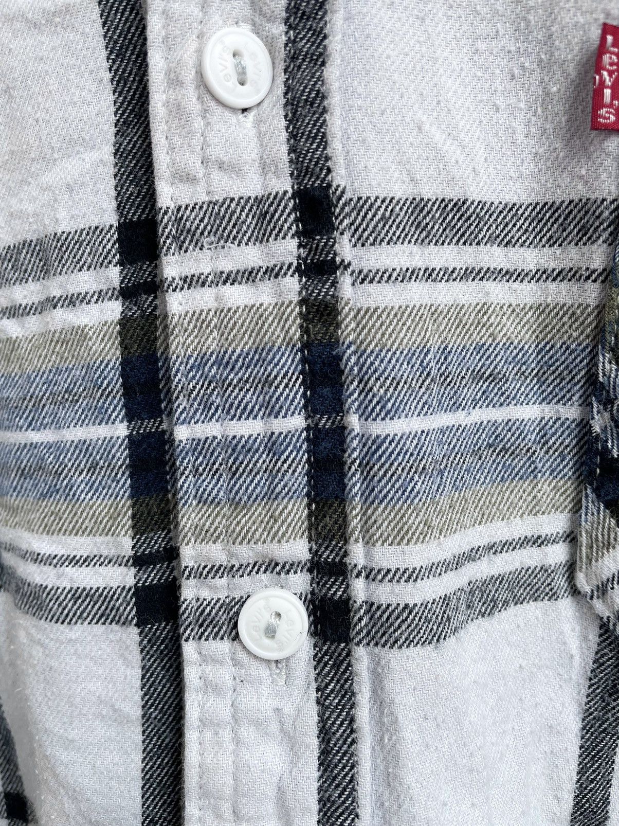 Flannel × Levi's × Vintage LEVI’S FLANNEL LONG SLEEVE SHIRT Size US L / EU 52-54 / 3 - 5 Thumbnail
