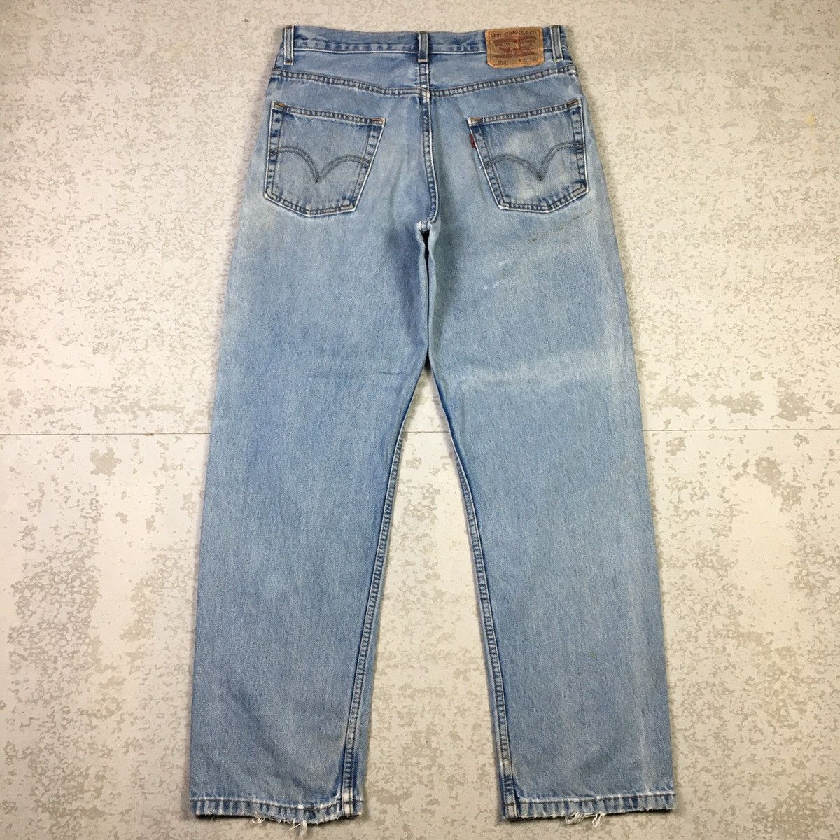 Levi's Levis 550 Relaxed Fit Vintage Y2K Jeans Size US 32 / EU 48 - 2 Thumbnail