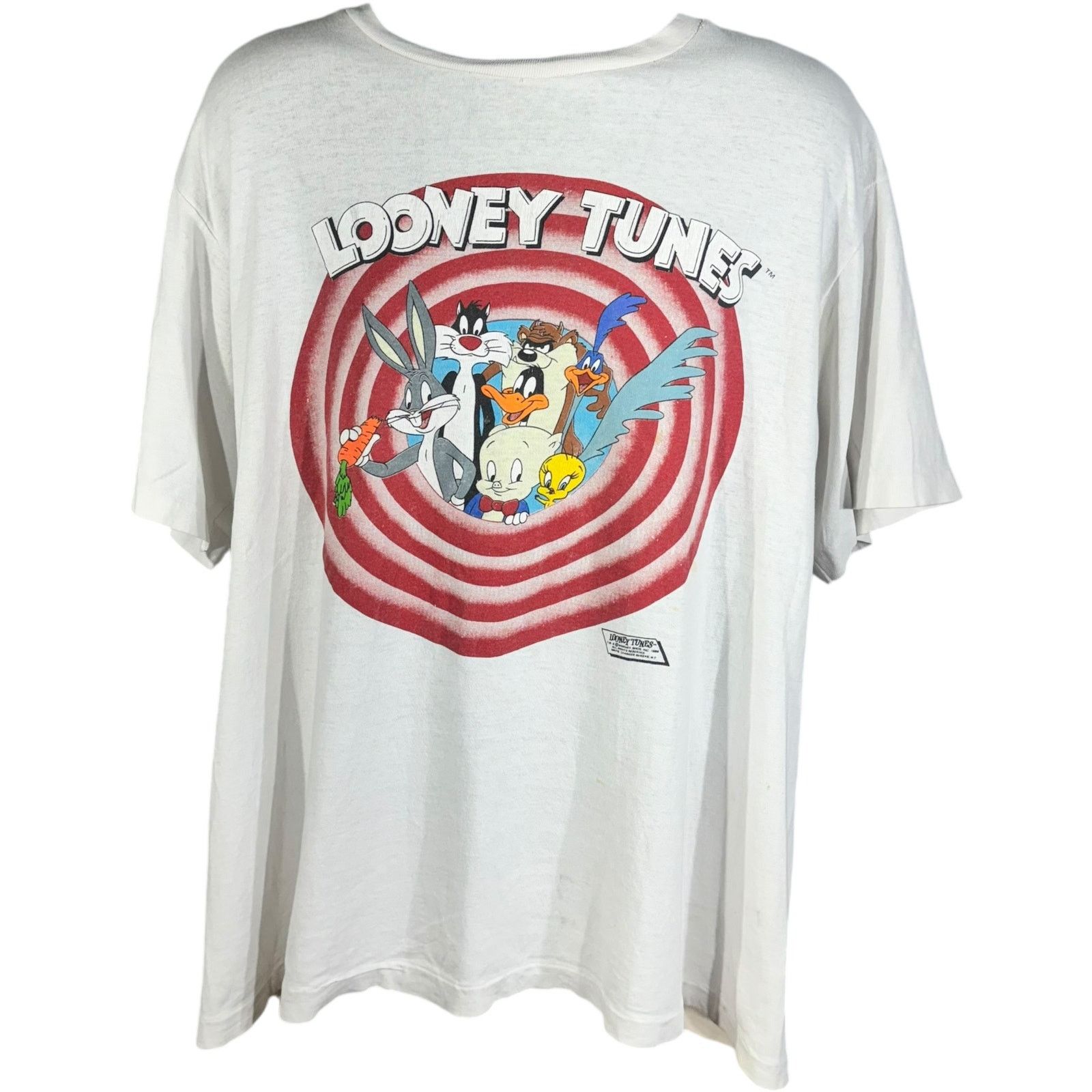 Vintage Vintage Looney Tunes Target Tee Size US XL / EU 56 / 4 - 1 Thumbnail