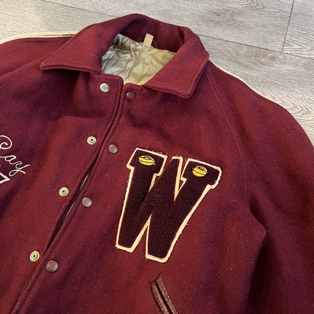 Vintage VINTAGE VARSITY LETTERMAN JACKET Size US M / EU 48-50 / 2 - 2 Thumbnail