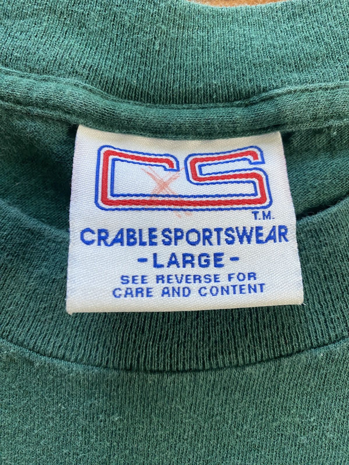 Other Vintage 90’s Wright State Raiders Single Stitch Sleeves Tee Size US L / EU 52-54 / 3 - 10 Thumbnail