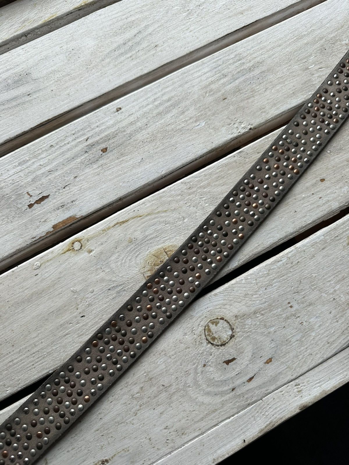 Other 🚨Vintage Crazy Metal Belt Drip Japanese Hype bb Simon Size ONE SIZE - 3 Thumbnail
