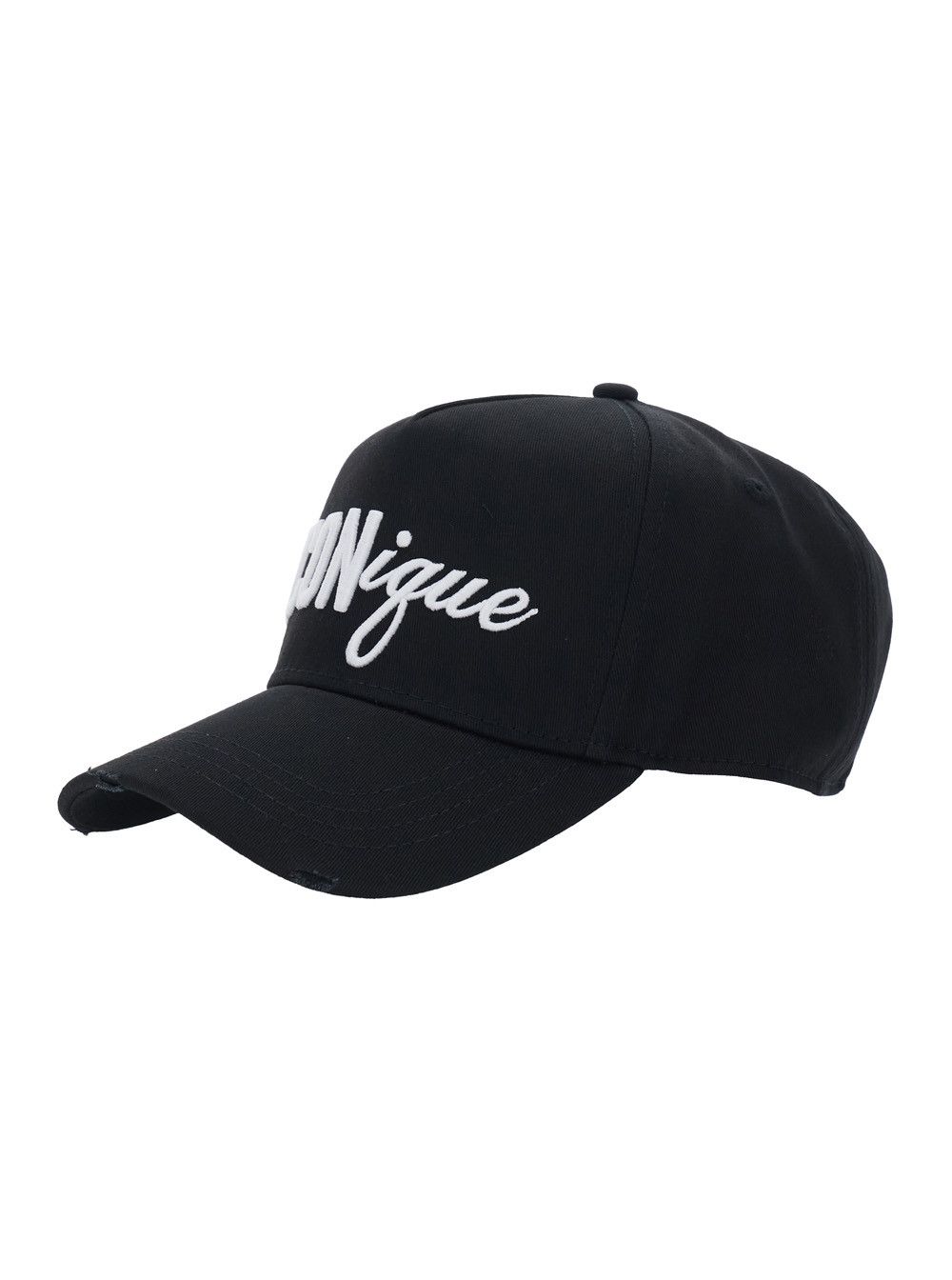 Dsquared2 DSQUARED2 Black Cotton Baseball Cap with Front Embroidery for Men Size ONE SIZE - 1 Thumbnail