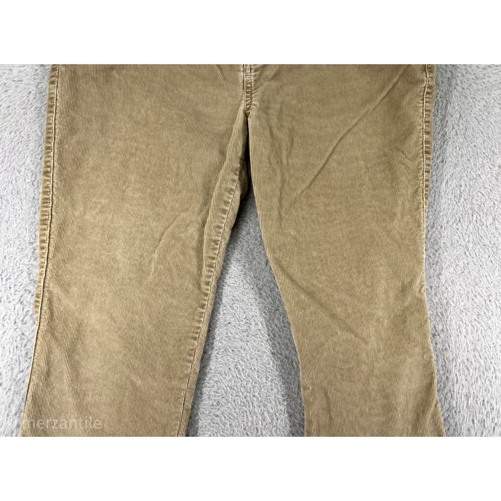 Tommy Hilfiger Tommy Hilfiger Pants Womens Regular 11 Beige Corduroy Embroidered Cotton Blend Bootcut Size 32" / US 10 / IT 46 - 6 Thumbnail