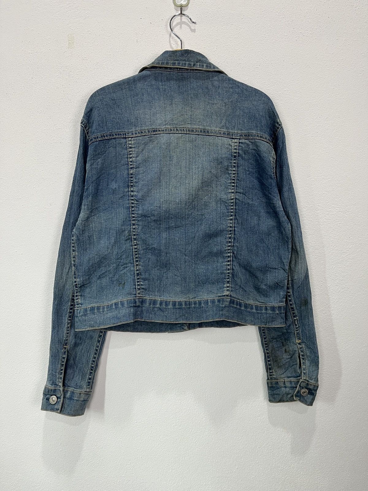 Uniqlo Uniqlo UJ Denim Trucker Jacket Size S / US 4 / IT 40 - 2 Thumbnail