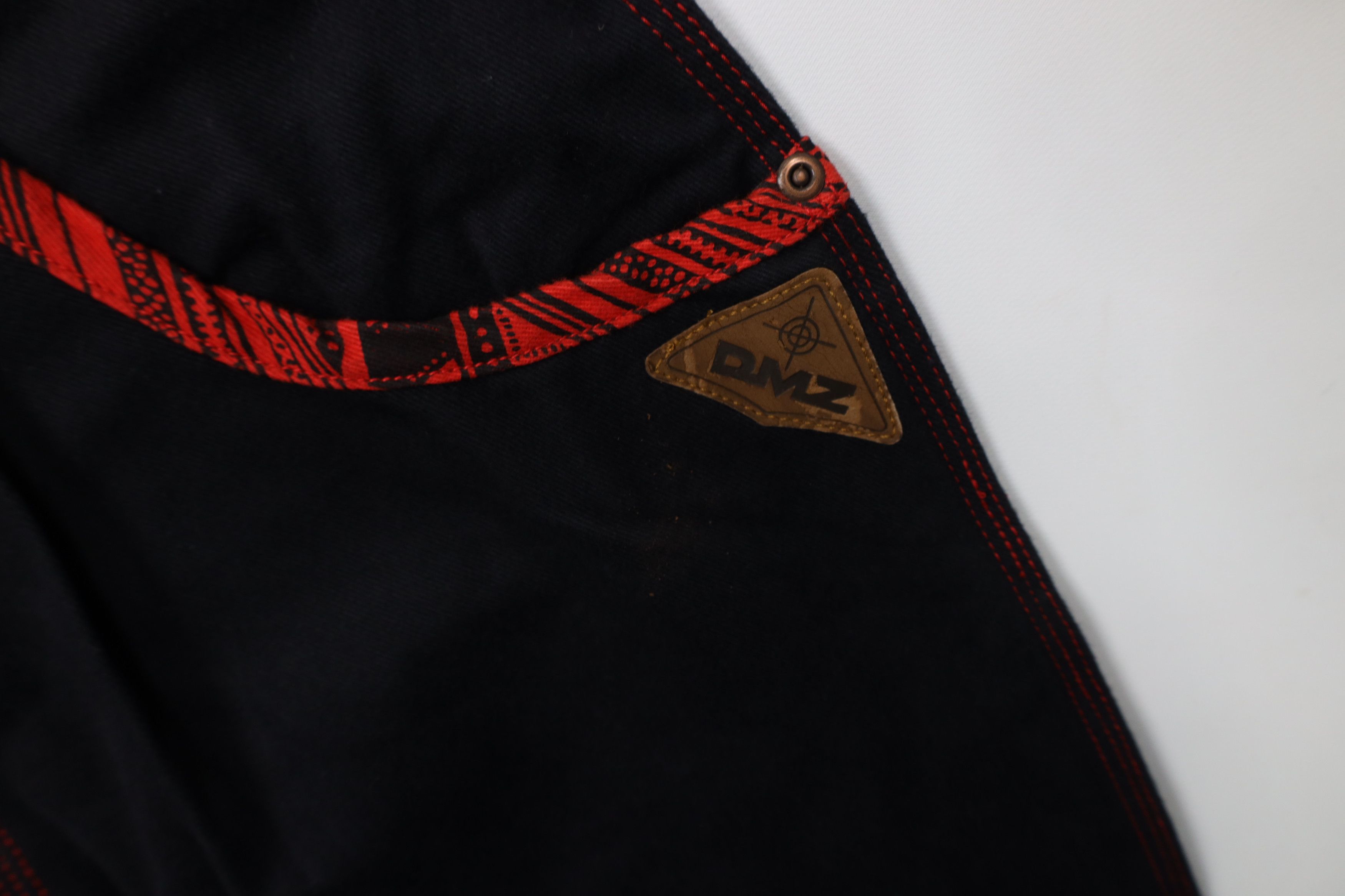 Vintage Deadstock Vintage 90s Streetwear Skateboard Jeans Black Size US 36 / EU 52 - 6 Thumbnail