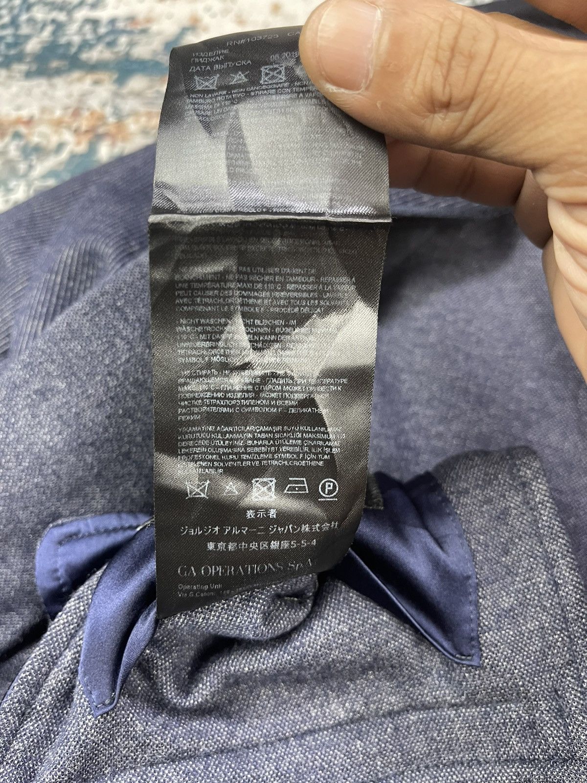 Giorgio Armani Giorgio Armani Beckham Double Breasted Jackets Size US L / EU 52-54 / 3 - 13 Thumbnail