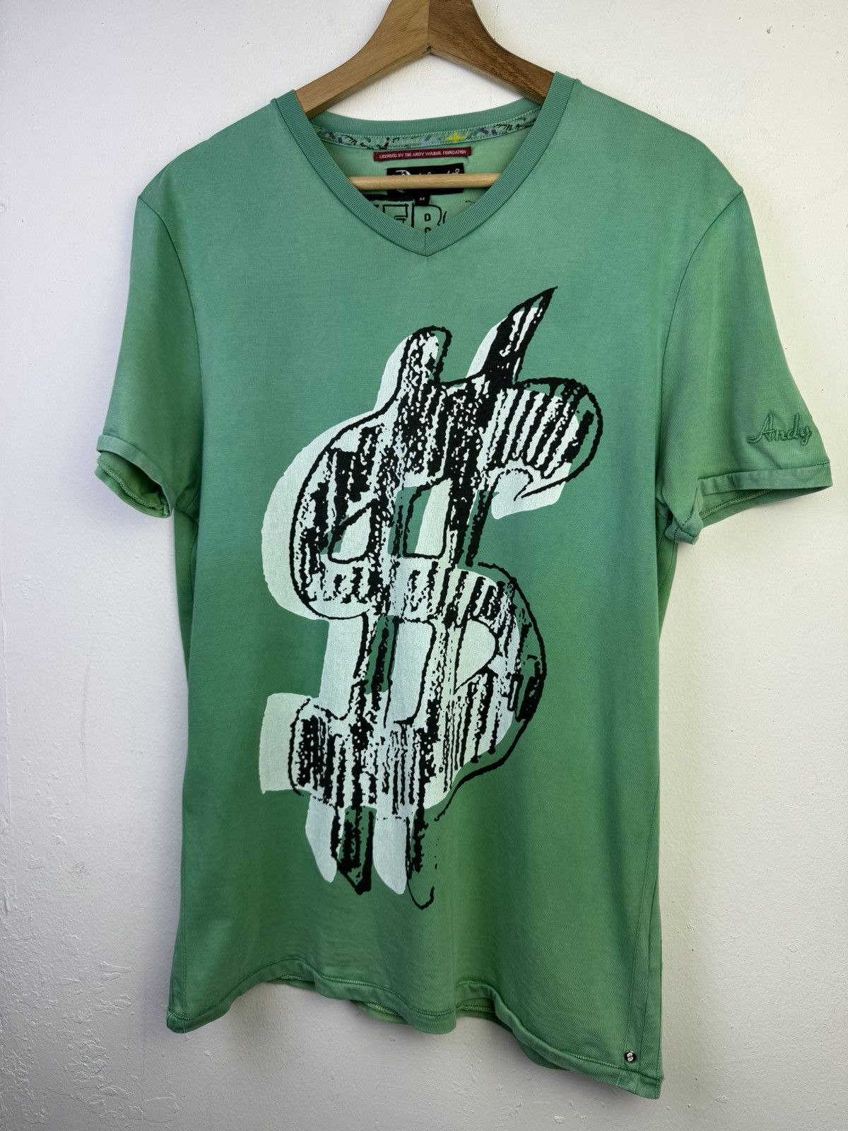 Andy Warhol Andy Warhol graphic t-shirt featuring quote and artwork. Size US M / EU 48-50 / 2 - 3 Thumbnail