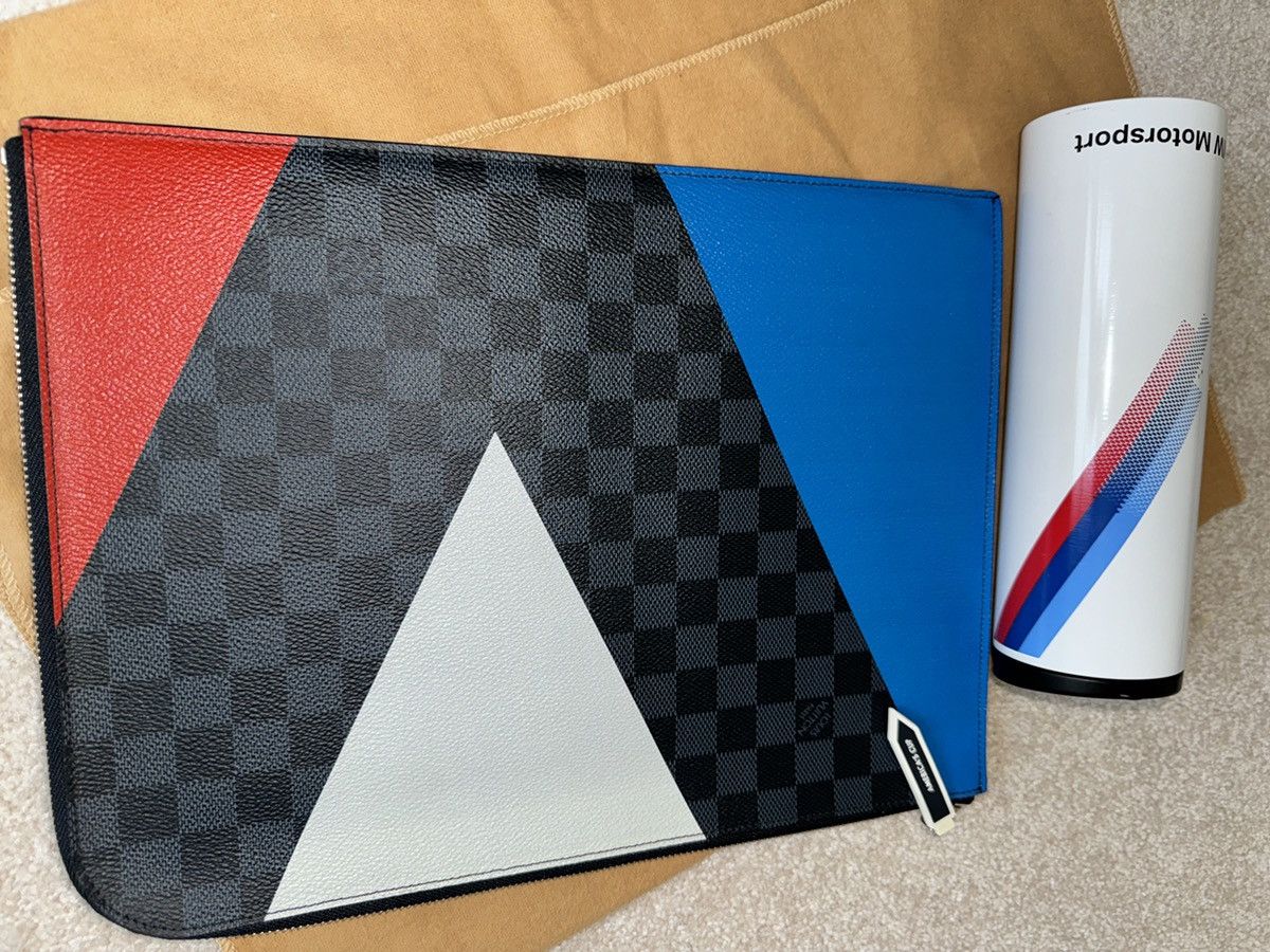 Louis Vuitton LOUIS VUITTON x AMERICA’S CUP CLUTCH BAG *RARE* Size ONE SIZE - 4 Thumbnail