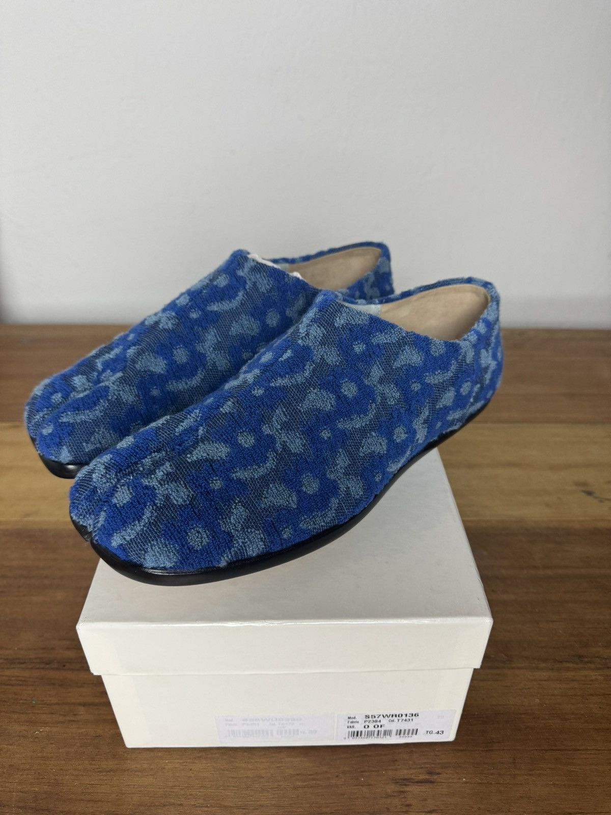 Maison Margiela Maison Margiela Laser Cut Leather Moccasins