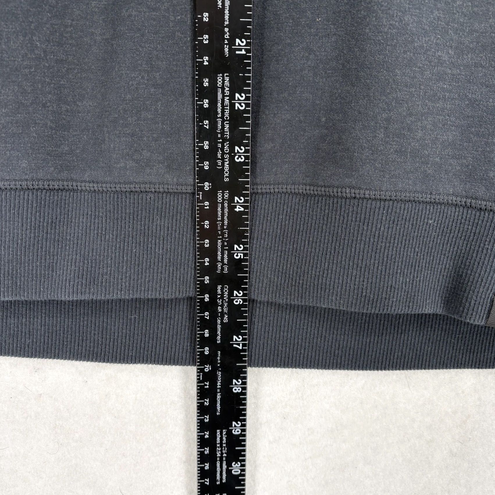 Vintage Legends Highland Quarter Zip Mens XL Gray Fleece Pullover Mock Neck 1/4 Zip Pullover Sportswear Sweatshirt Winter Camp Casual Logo Shirt Mens Size US XL / EU 56 / 4 - 7 Thumbnail