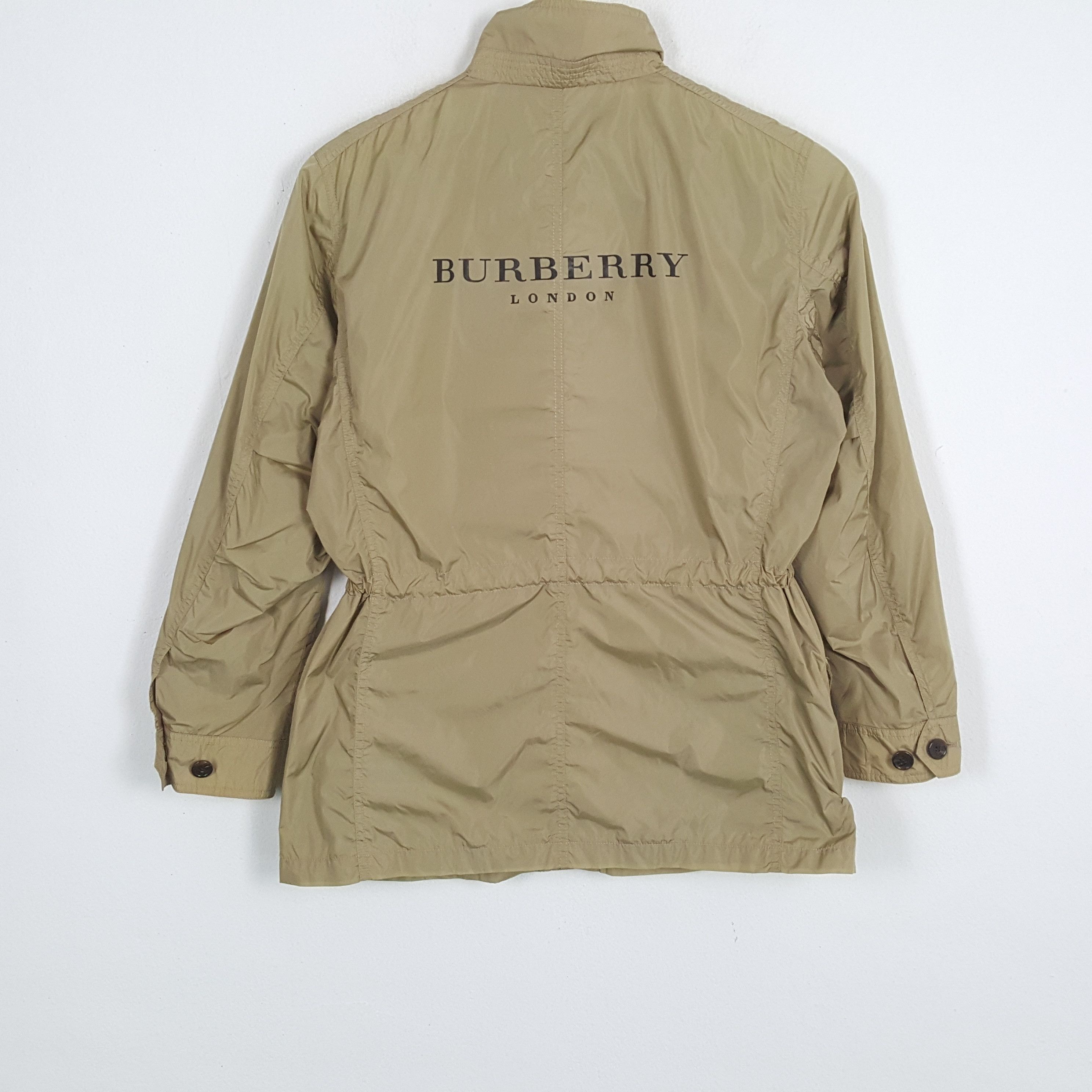 Burberry × Vintage BURBERRY LONDON Fashion Brand Custom Art Jacket Size US M / EU 48-50 / 2 - 1 Thumbnail