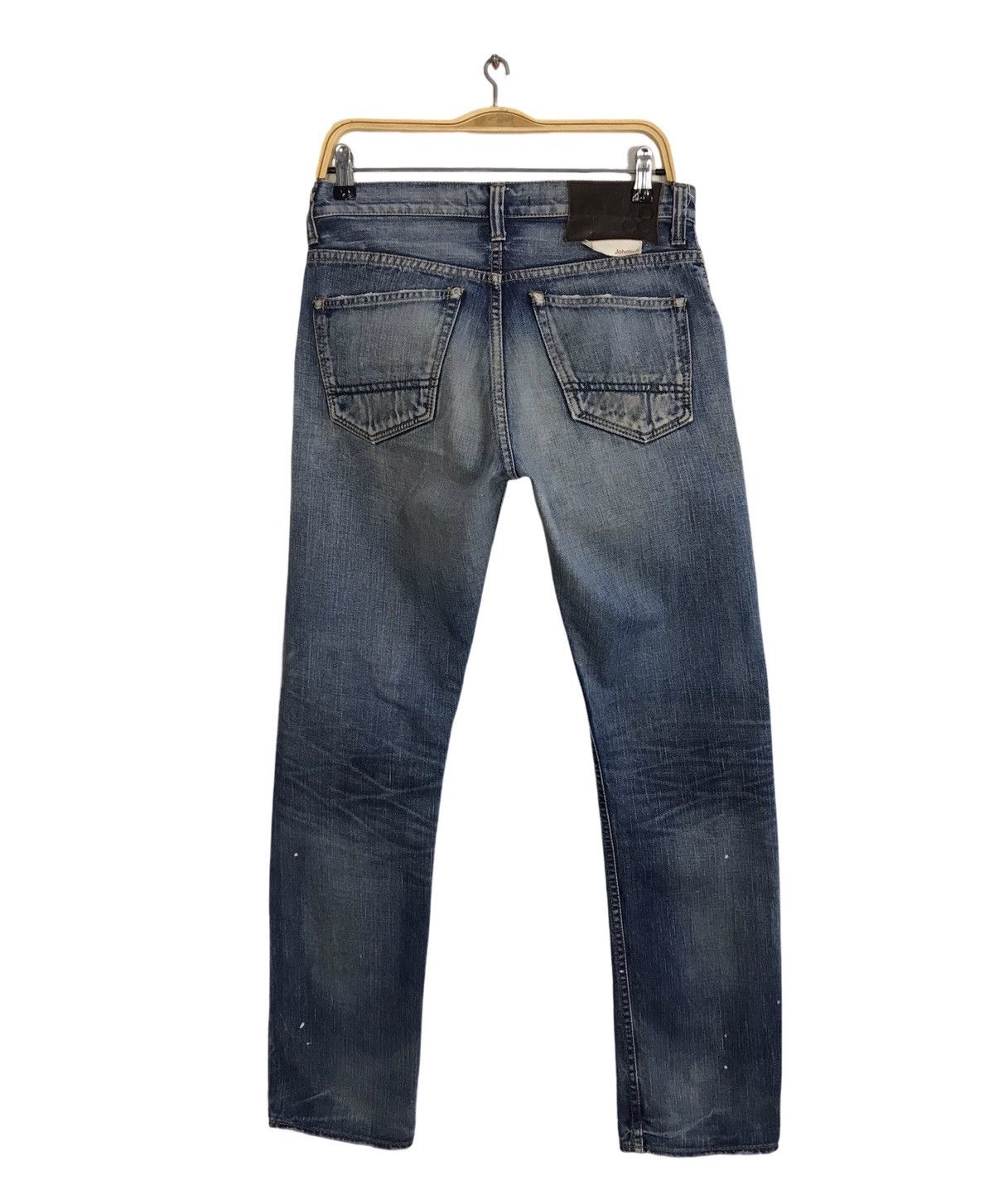 Japanese Brand × Johnbull × Vintage Vintage John Bull Selvedge Workwear Design Denim Jeans Size US 30 / EU 46 - 2 Thumbnail
