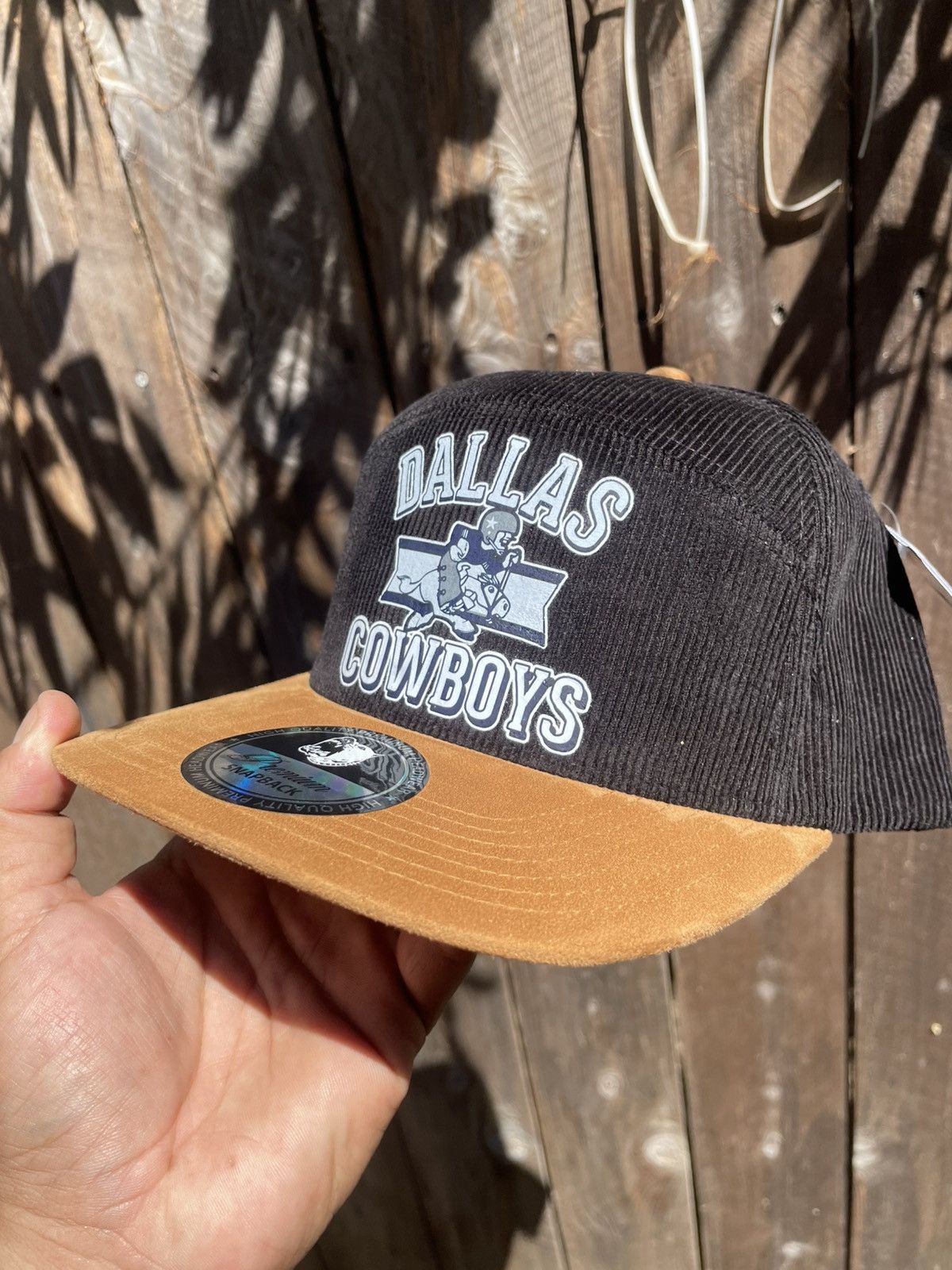 Other Dallas cowboys Texas custom corduroy SnapBack hat Size ONE SIZE - 1 Thumbnail