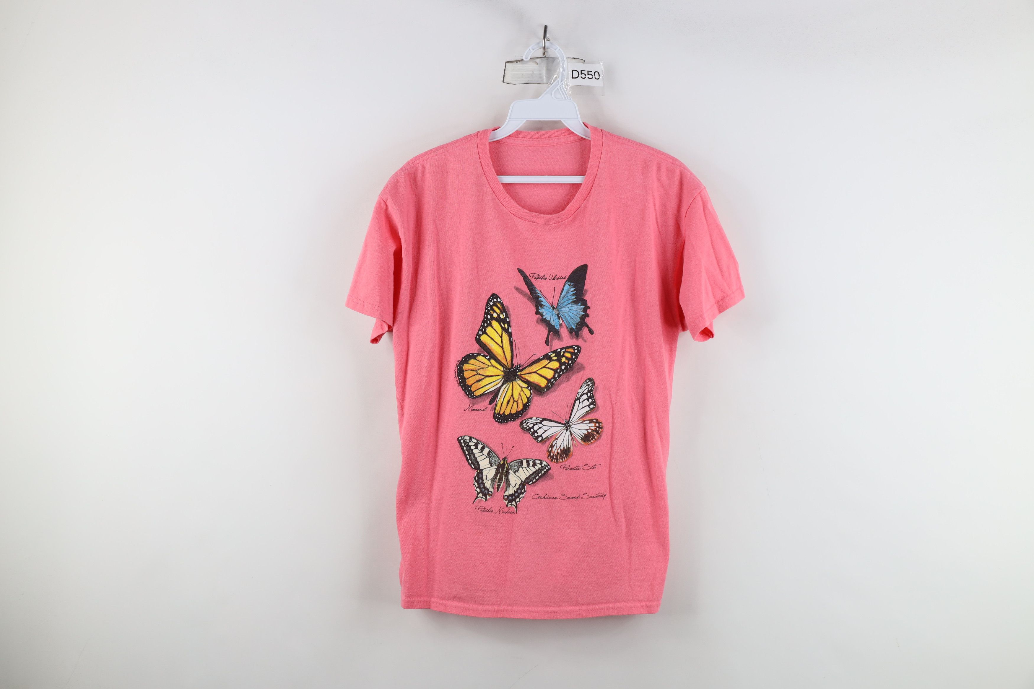 Vintage Vintage Y2K Streetwear Nature Butterfly Short Sleeve T-Shirt Size S / US 4 / IT 40 - 1 Thumbnail