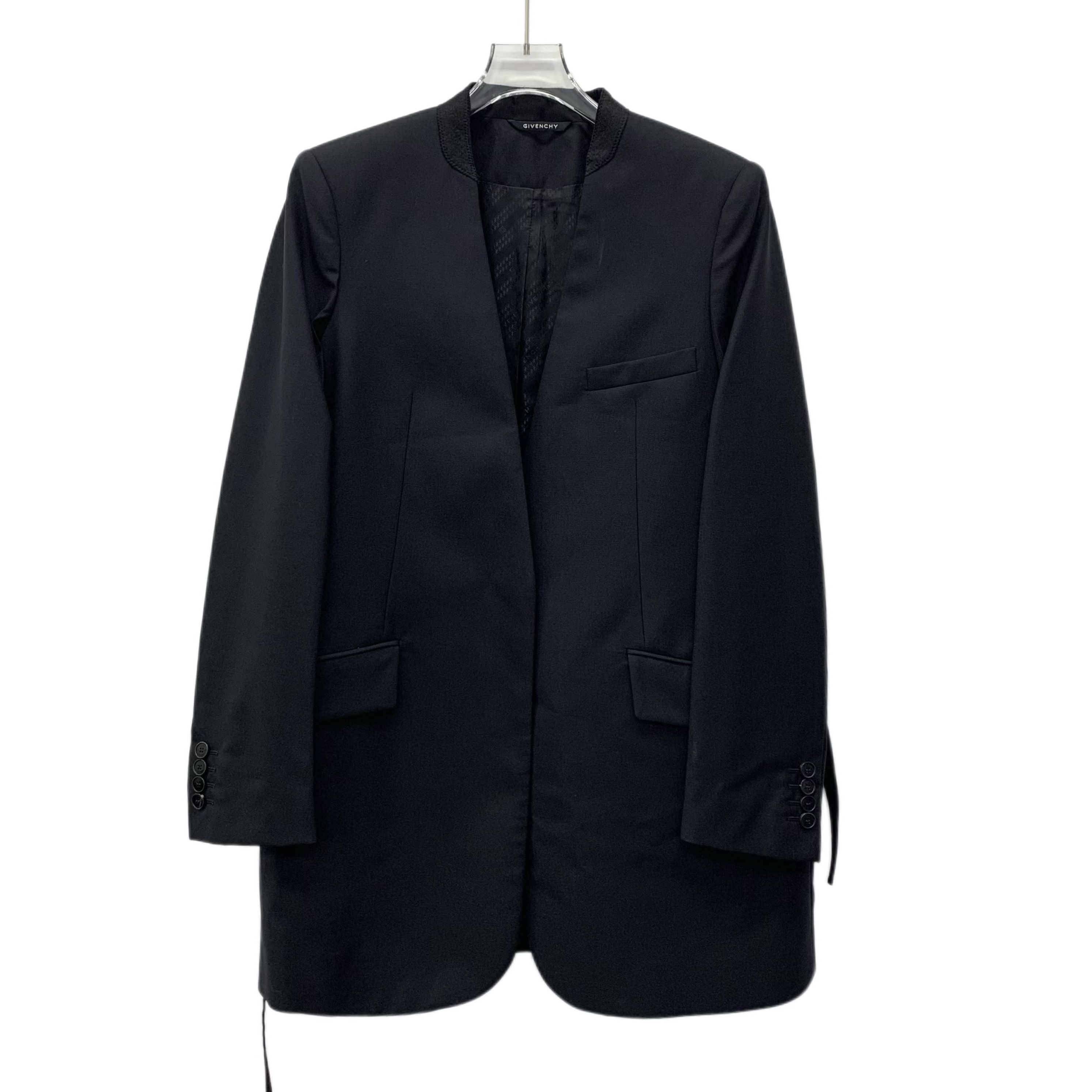 Givenchy Givenchy Blazer V-Neck Wool Black (Size XS) Size XS / US 0-2 / IT 36-38 - 1 Thumbnail