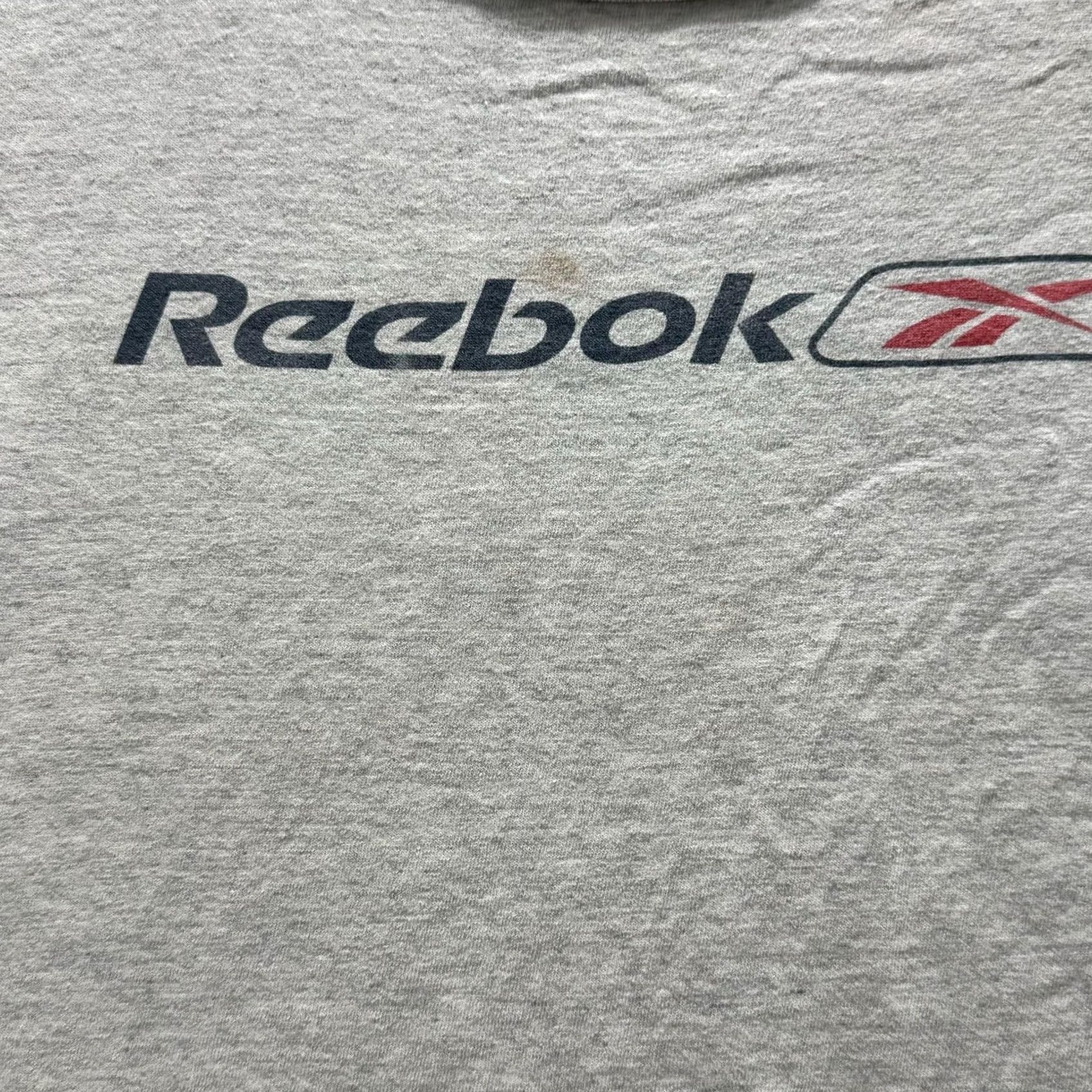 Reebok VINTAGE Reebok Shirt Mens 3XL Gray Center Logo Graphic Tee Crewneck Short Sleeve Cotton Jersey T-Shirt Size US XXL / EU 58 / 5 - 3 Thumbnail