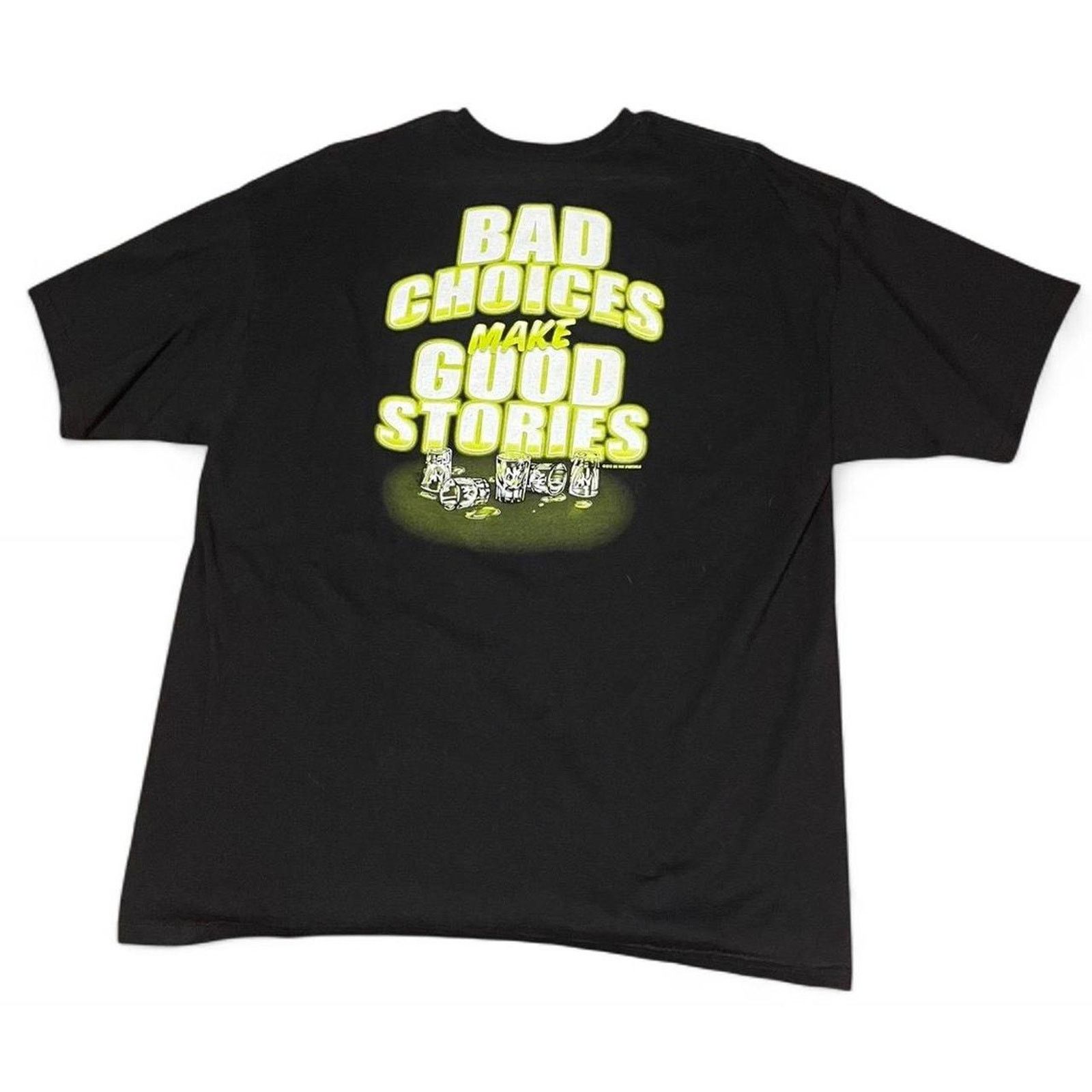 Big Dogs × Vintage 2013 Big Dogs Bad Choices Make Good Stories Funny Tee Size US XL / EU 56 / 4 - 1 Thumbnail