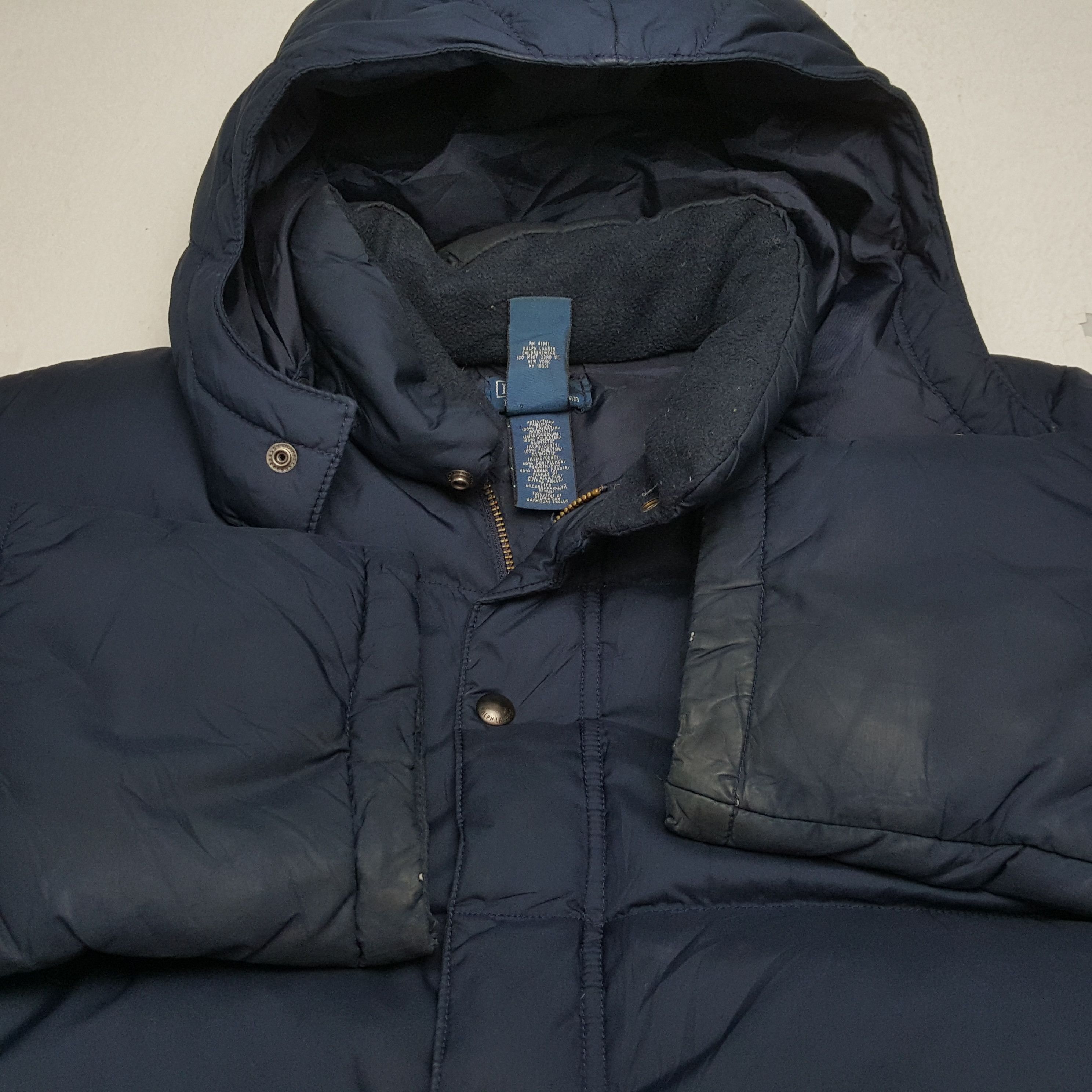 Polo Ralph Lauren × Vintage Vintage POLO by RALPH LAUREN Fashion Brand Puffer Jacket Size US L / EU 52-54 / 3 - 10 Thumbnail