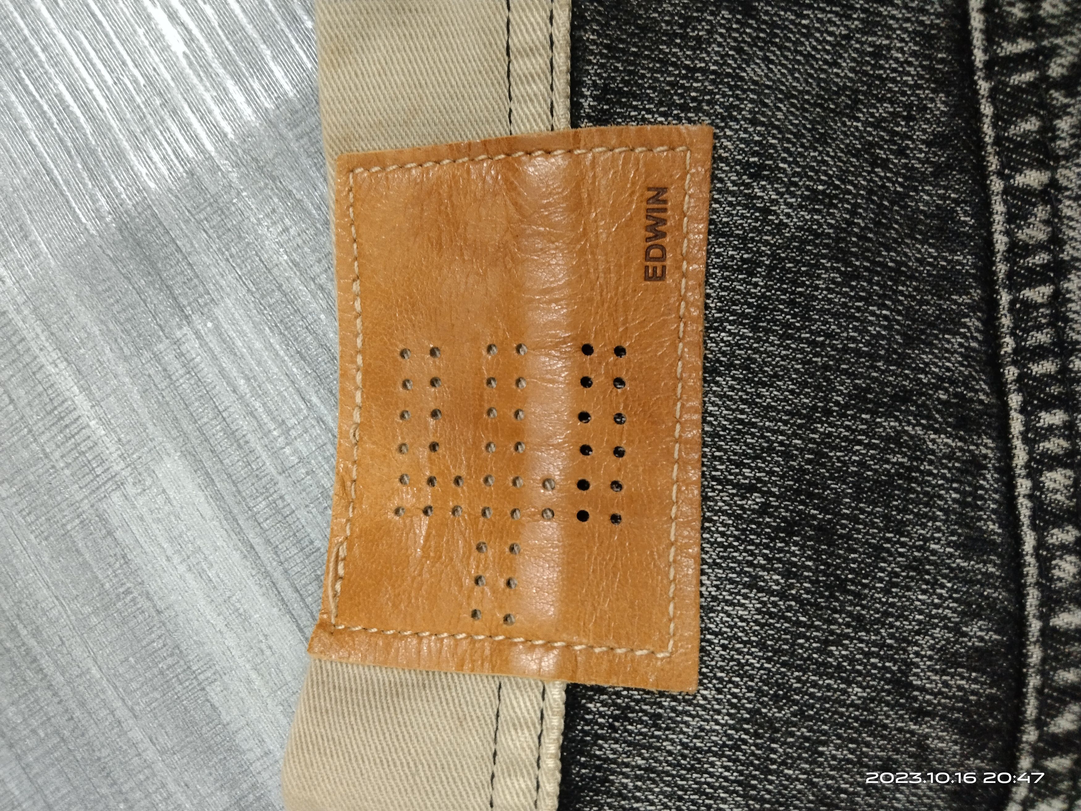 Edwin FLARE WASHED BLACK EDWIN DENIM PANTS Size US 30 / EU 46 - 8 Thumbnail