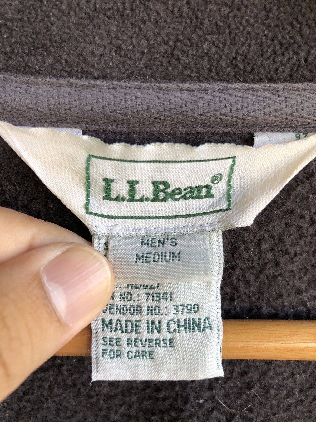L.L. Bean Vintage LL BEAN Fleece Jacket Size US M / EU 48-50 / 2 - 5 Thumbnail