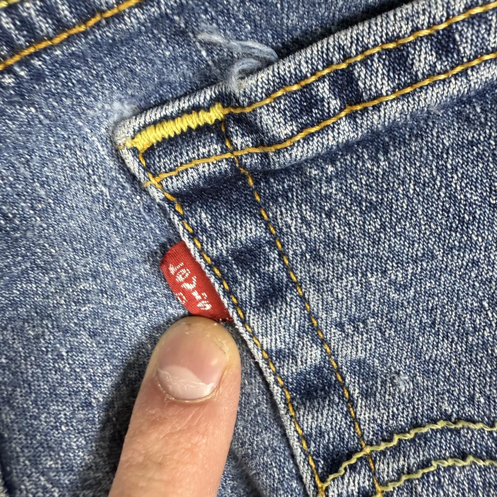 Other Levi’s Super Low Bootcut Jeans 31 Y2K Denim Size 31" - 8 Thumbnail