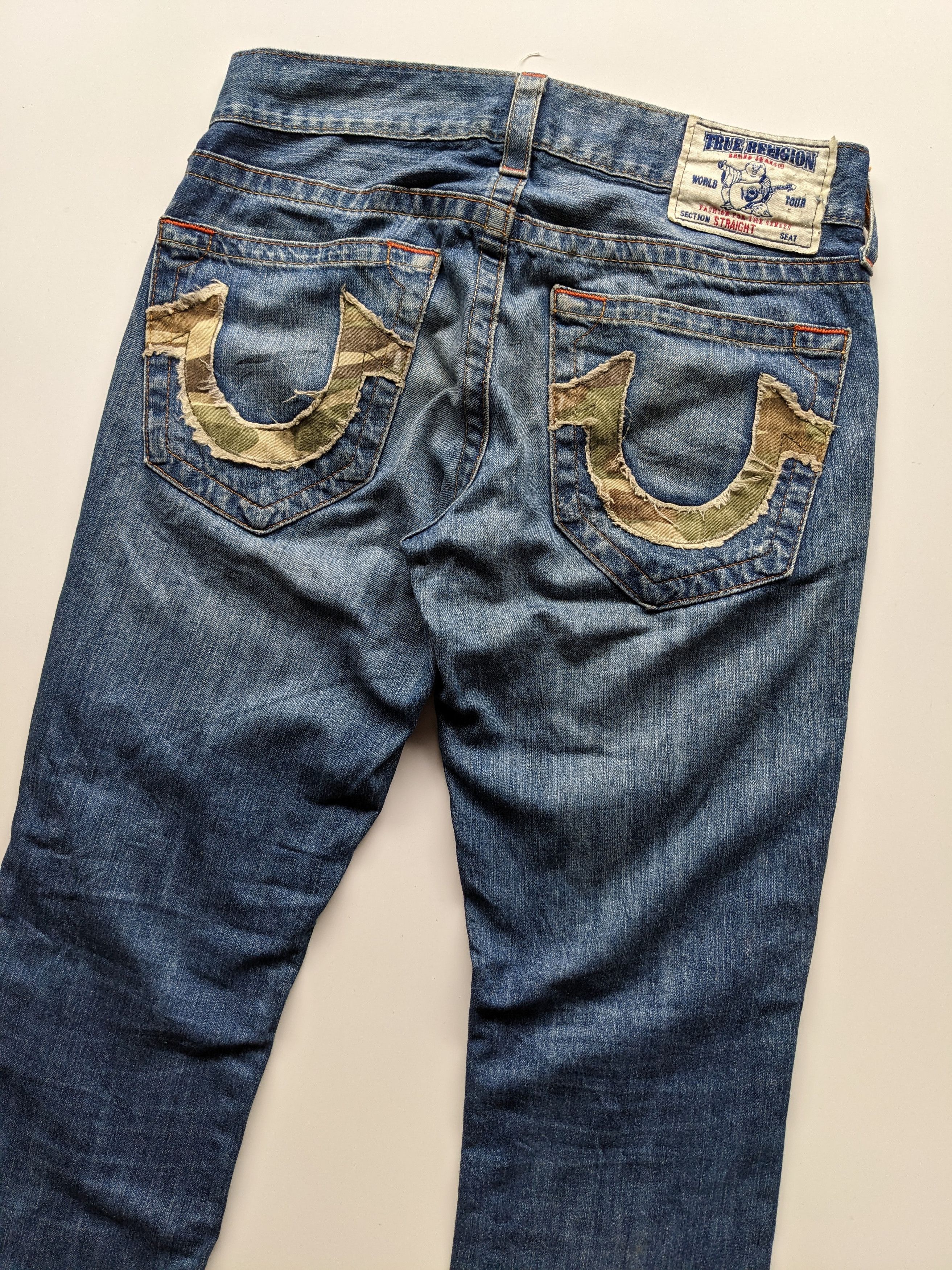 If Six Was Nine × True Religion True Religion army patchwork flare Size US 33 - 1 Thumbnail