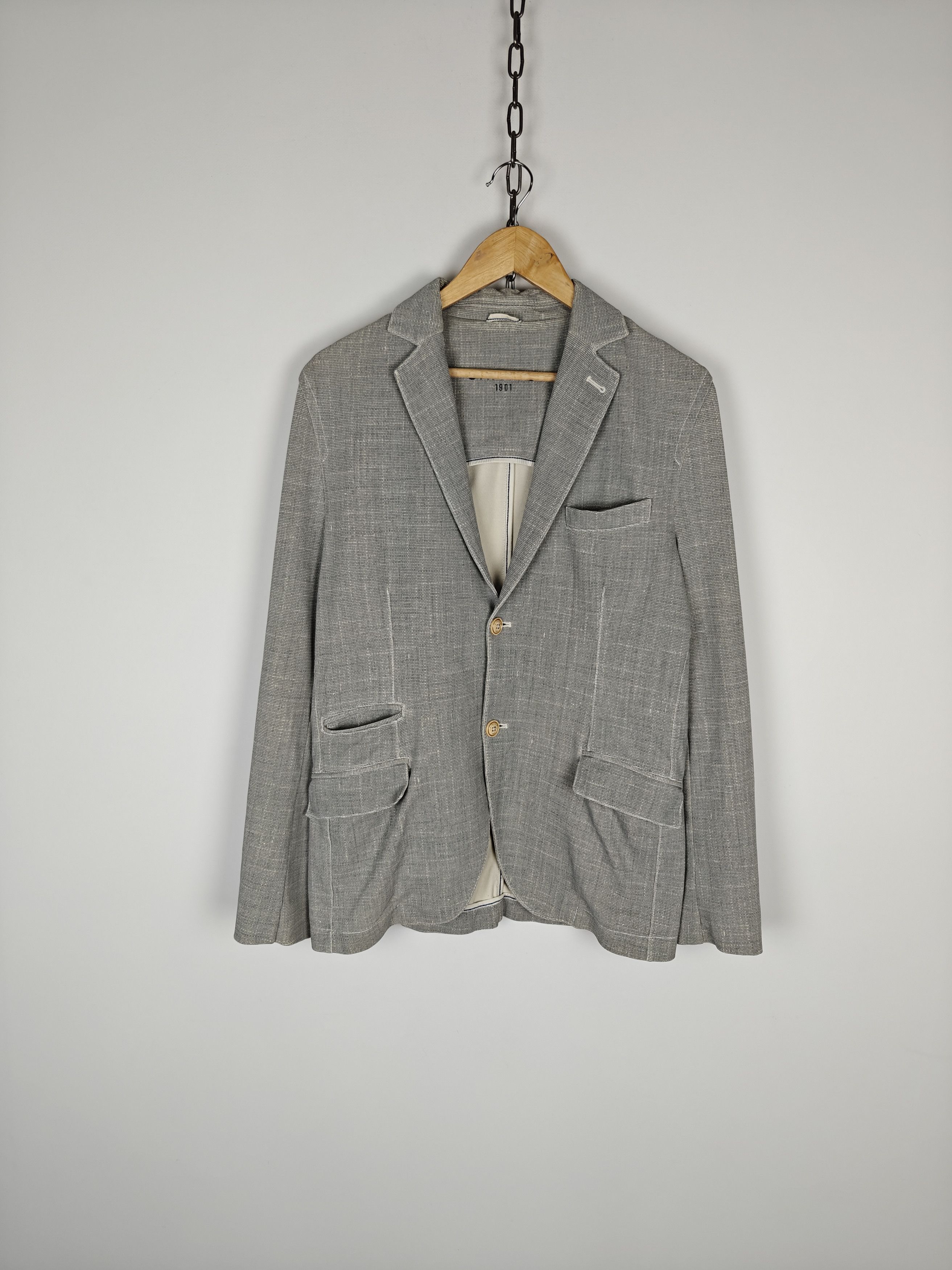 Circolo 1901 Circolo 1901 Blazer Jacket Gray size IT48 (US 38R) Size 38R - 1 Thumbnail