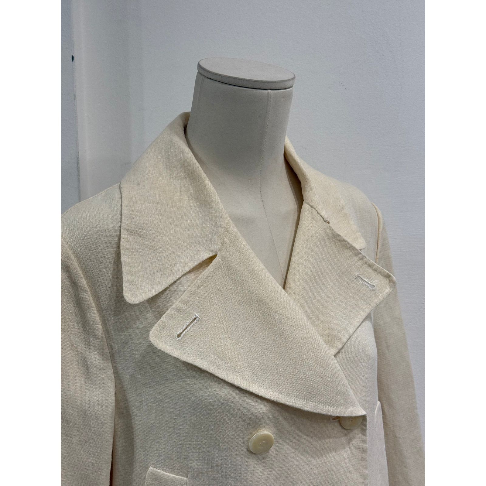 Gucci 1996 Gucci by Tom Ford caban linen coat Size M / US 6-8 / IT 42-44 - 4 Thumbnail