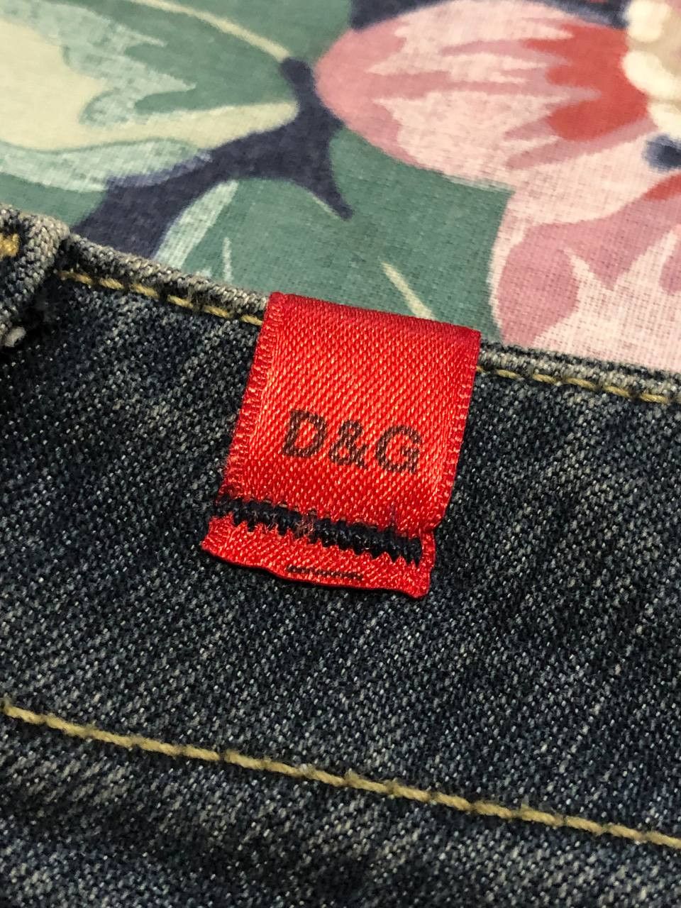 Dolce & Gabbana blue jeans Vintage Y2K Dolce&Gabbana luxury Denim pants Size 29" - 5 Thumbnail